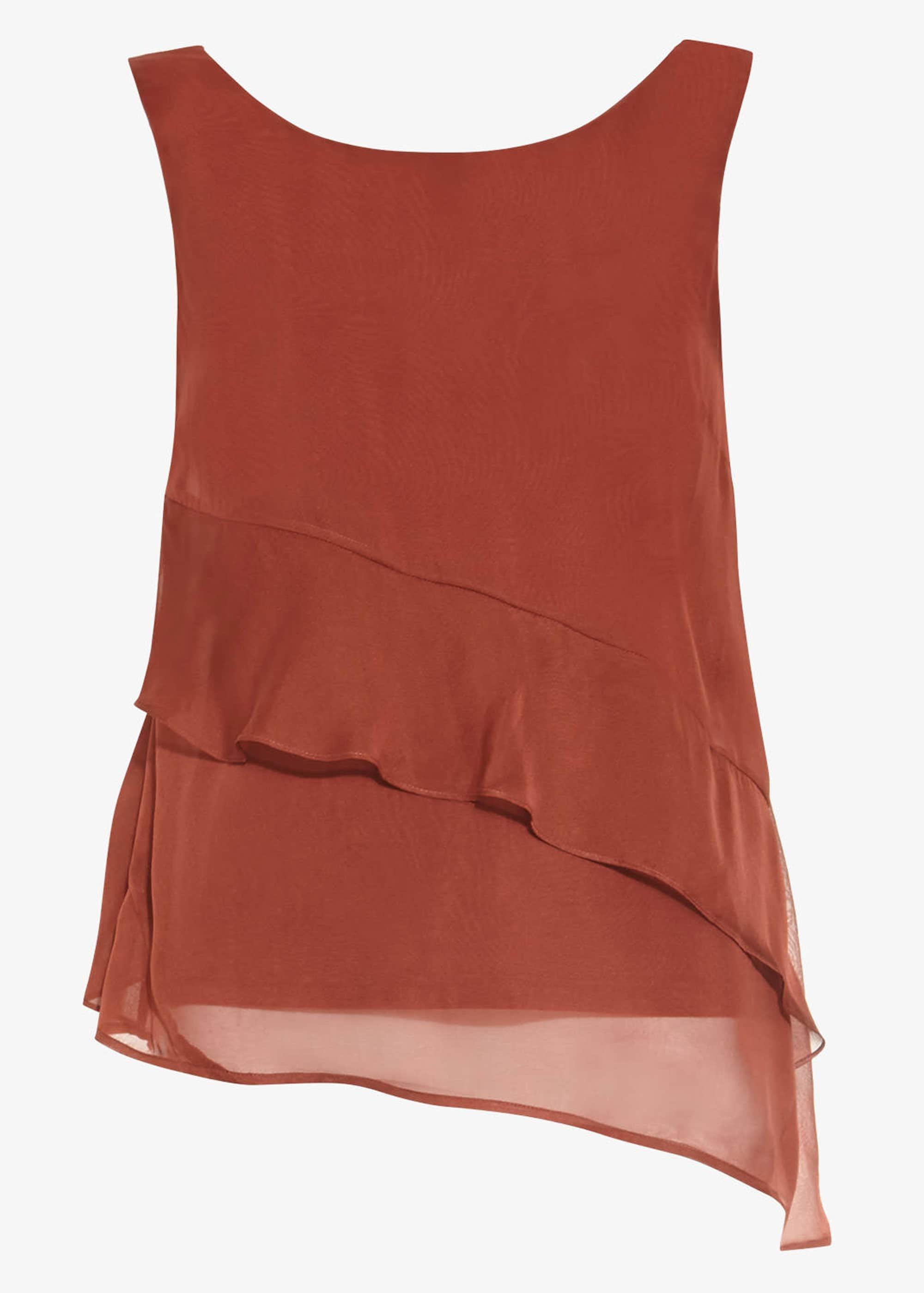 Kit Silk Tiered Blouse