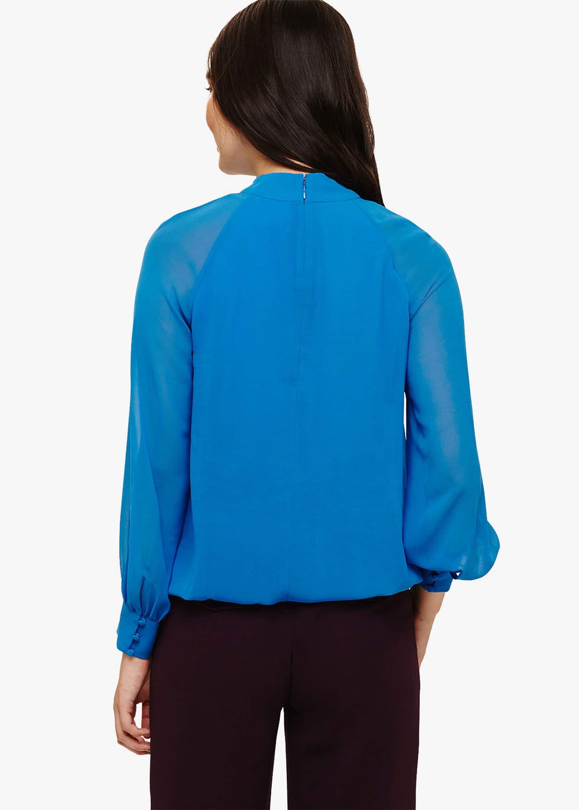 Yas Twist Front Blouse