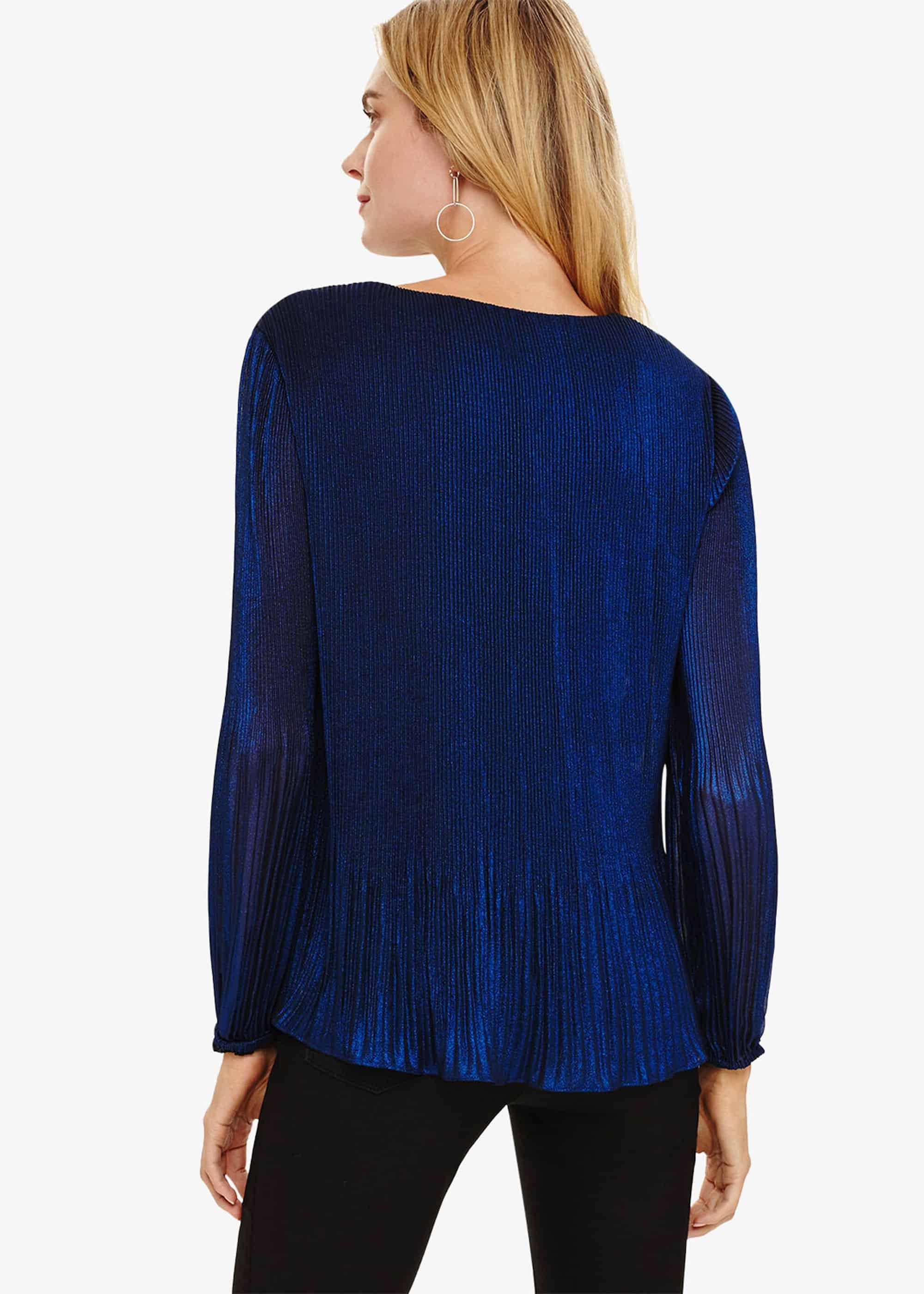 Ella Metallic Blouse