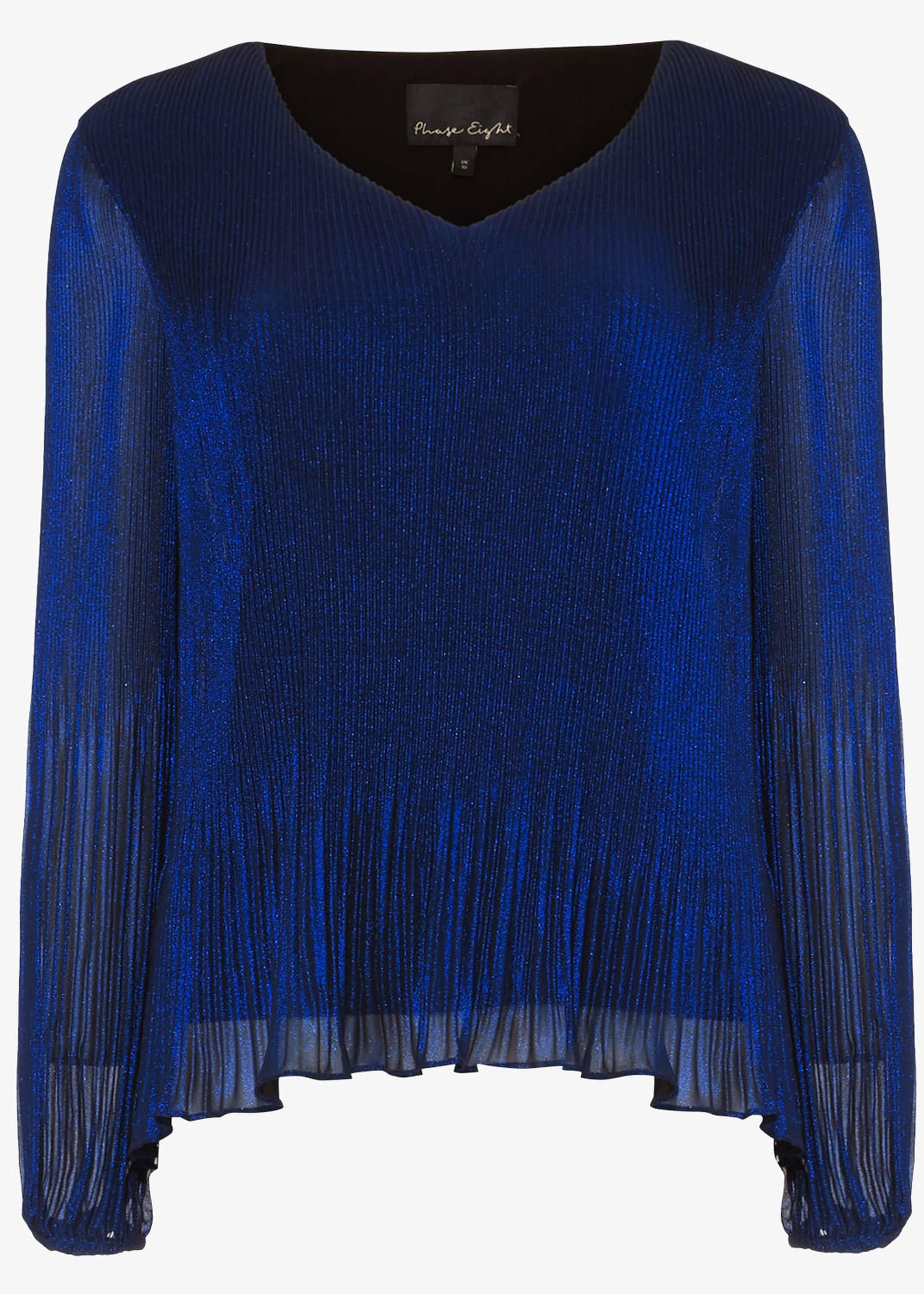Ella Metallic Blouse