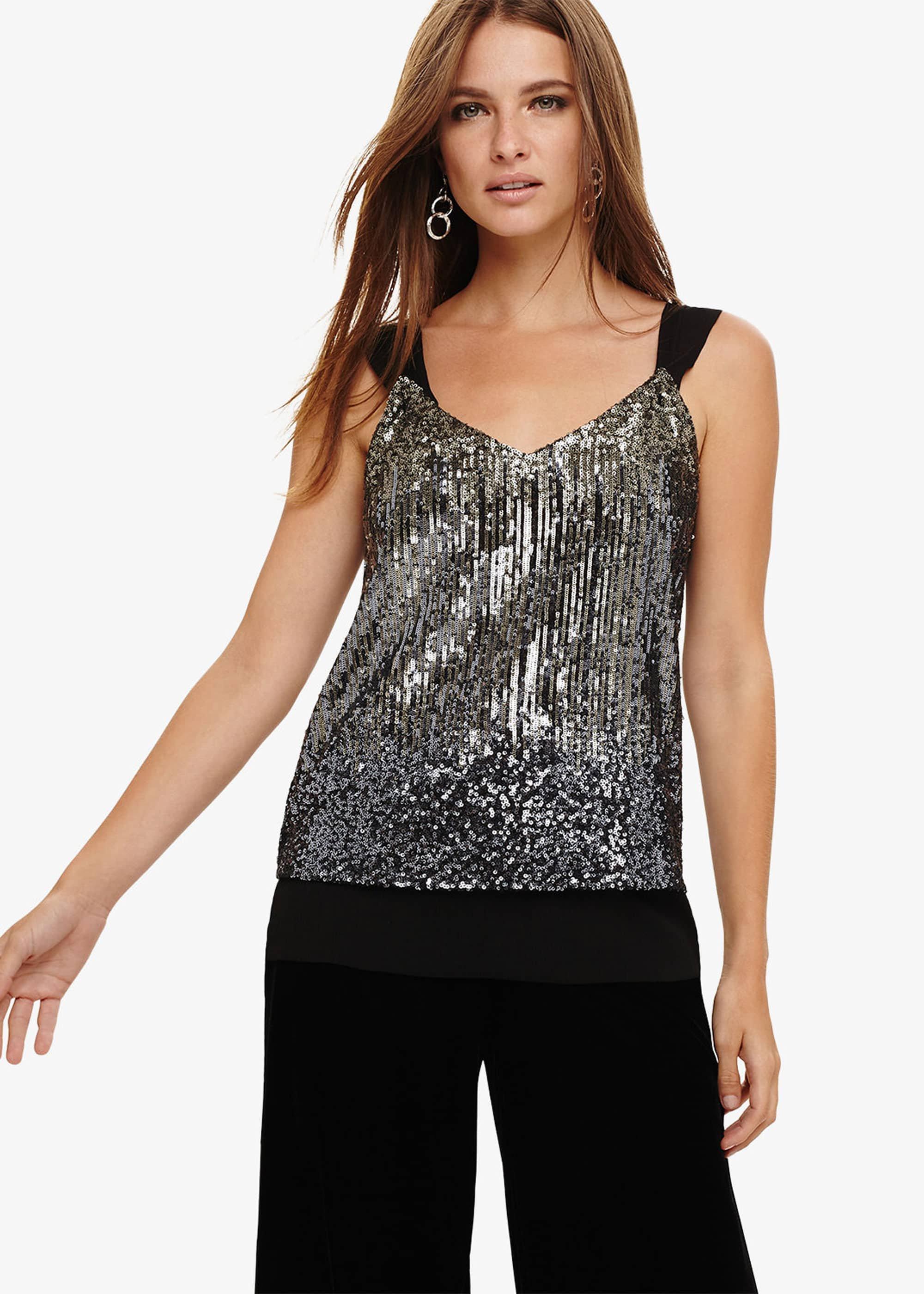 Janelle Sequin Cami Top