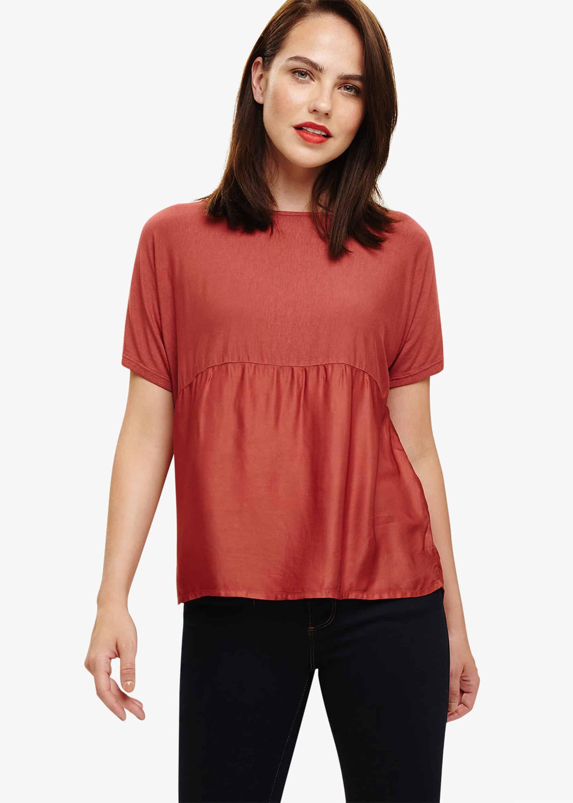 Woven Mix Blouse