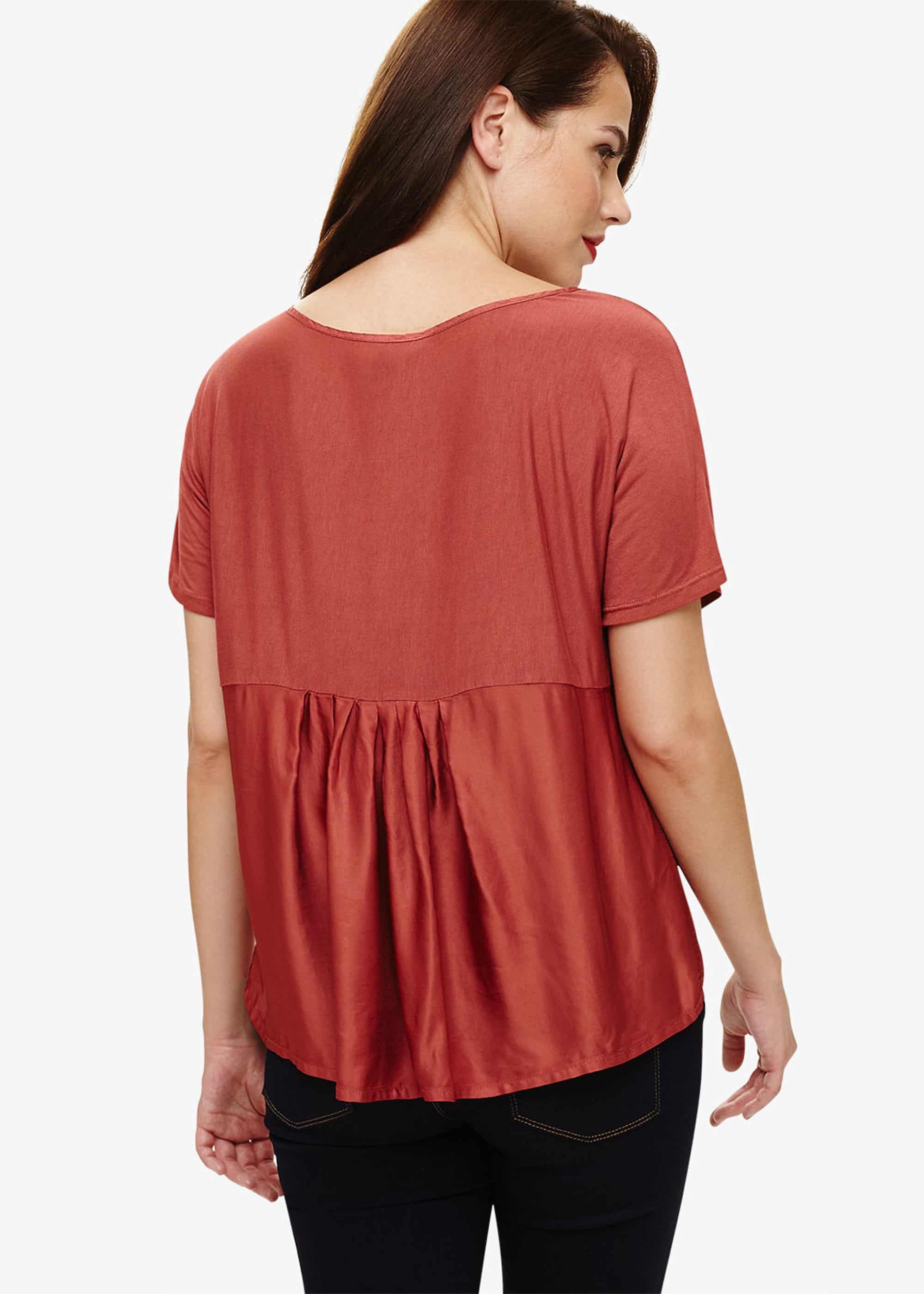 Woven Mix Blouse