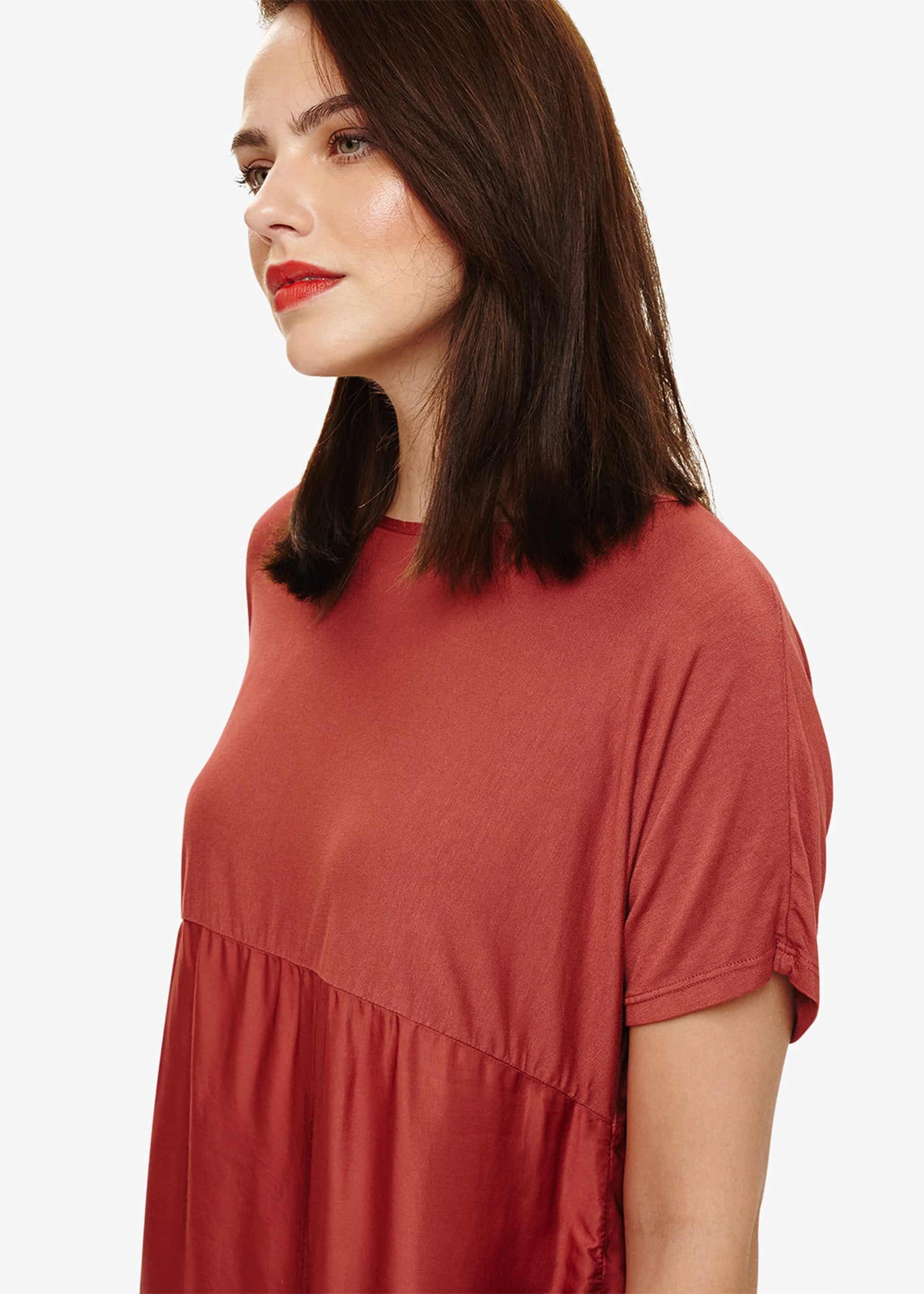 Woven Mix Blouse