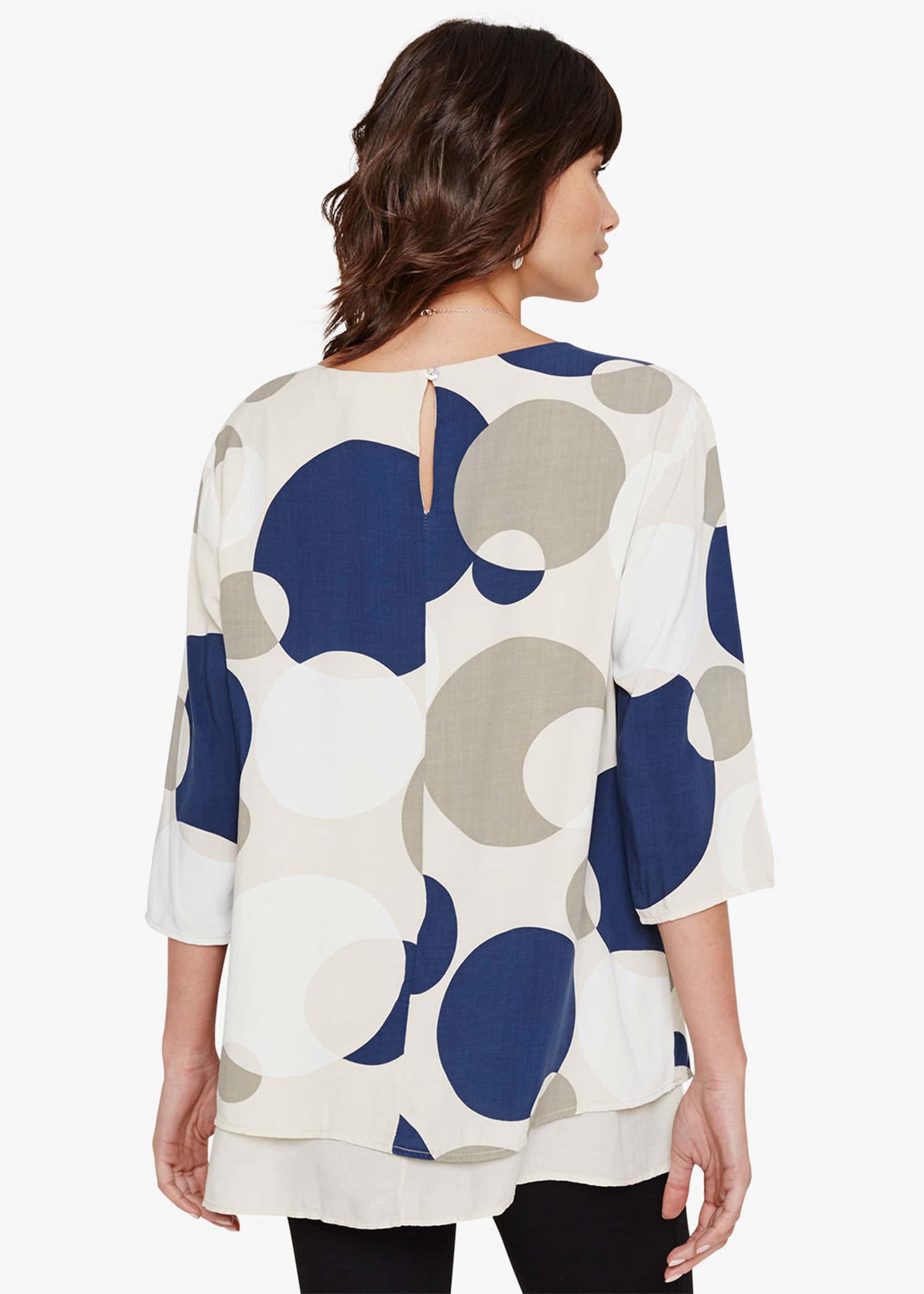 Abstract Spot Blouse