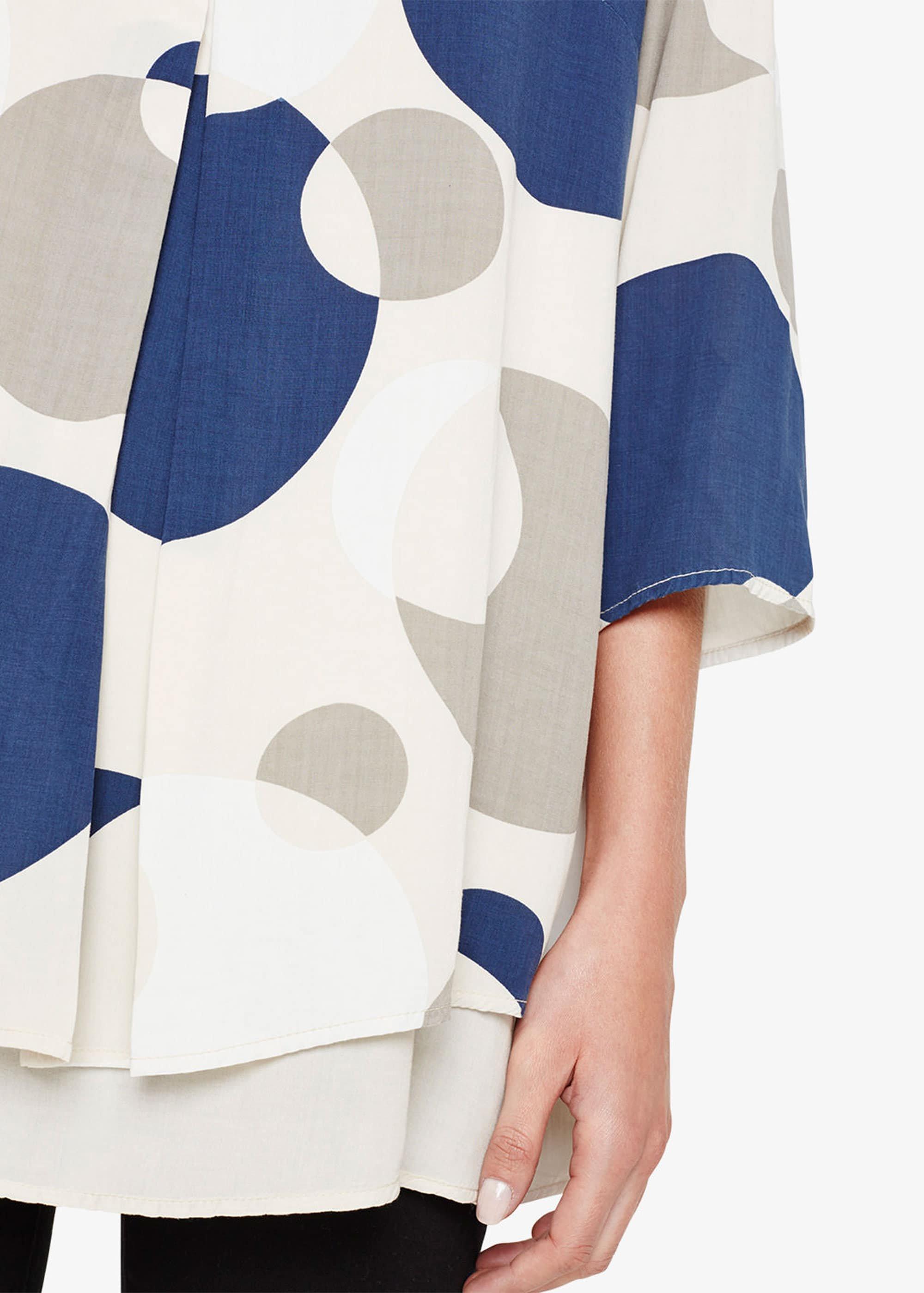 Abstract Spot Blouse