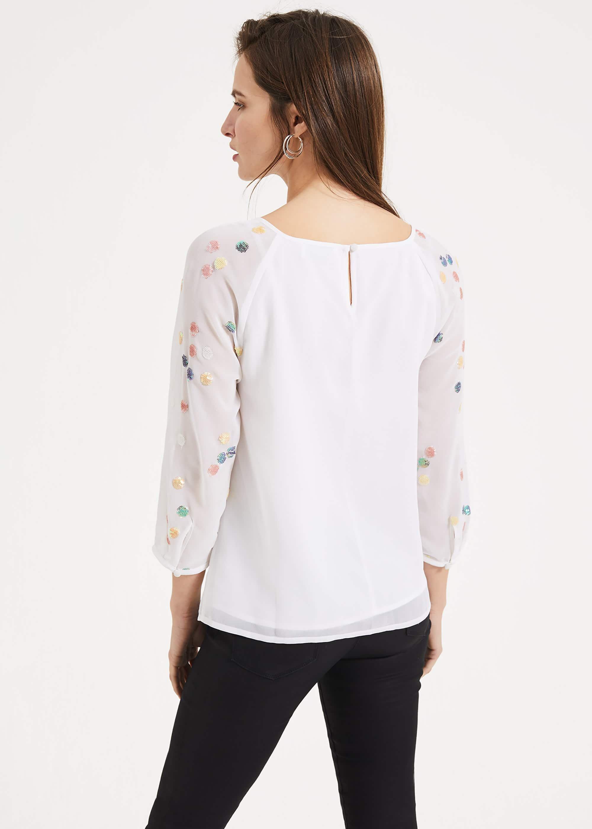 Evie-Rose Sequin Blouse