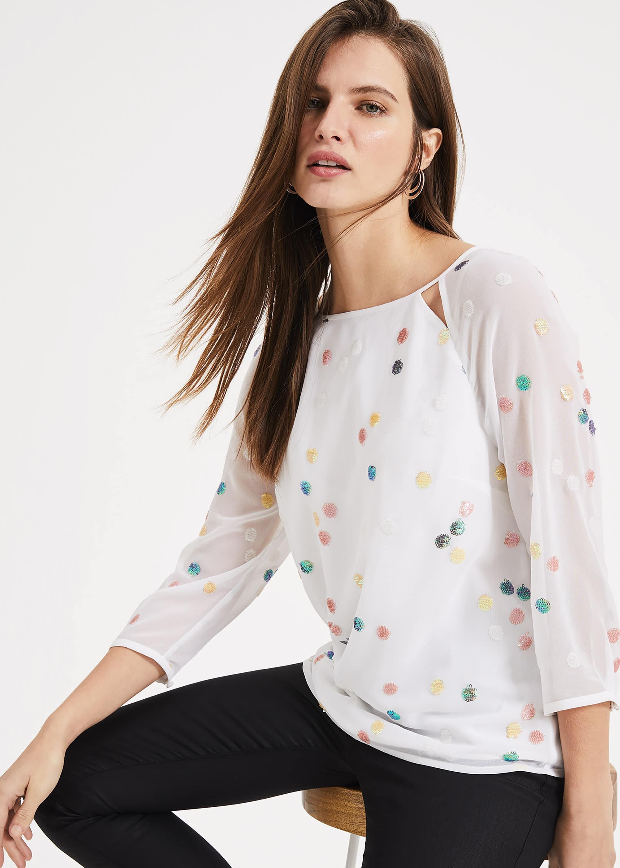 Evie-Rose Sequin Blouse