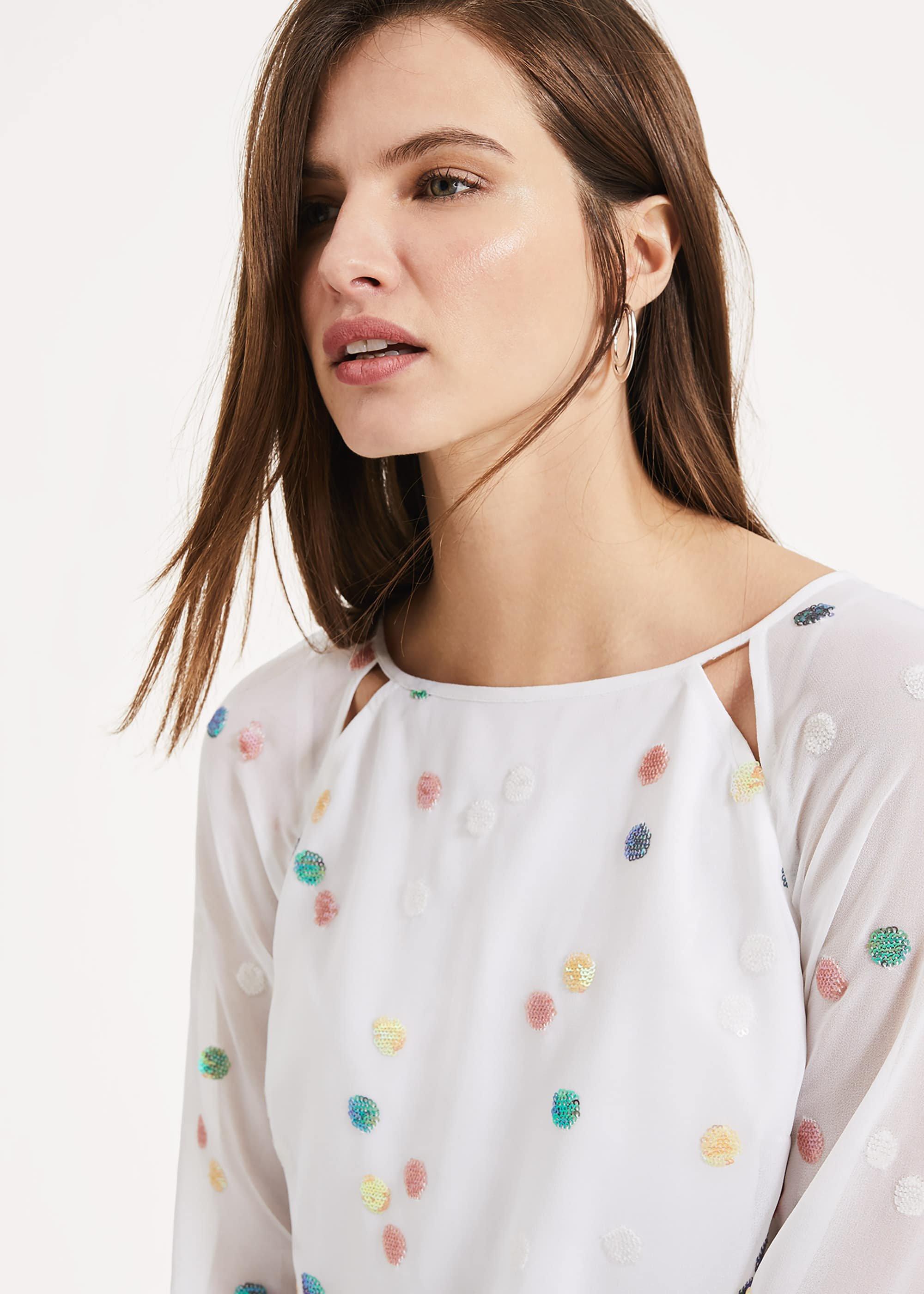 Evie-Rose Sequin Blouse