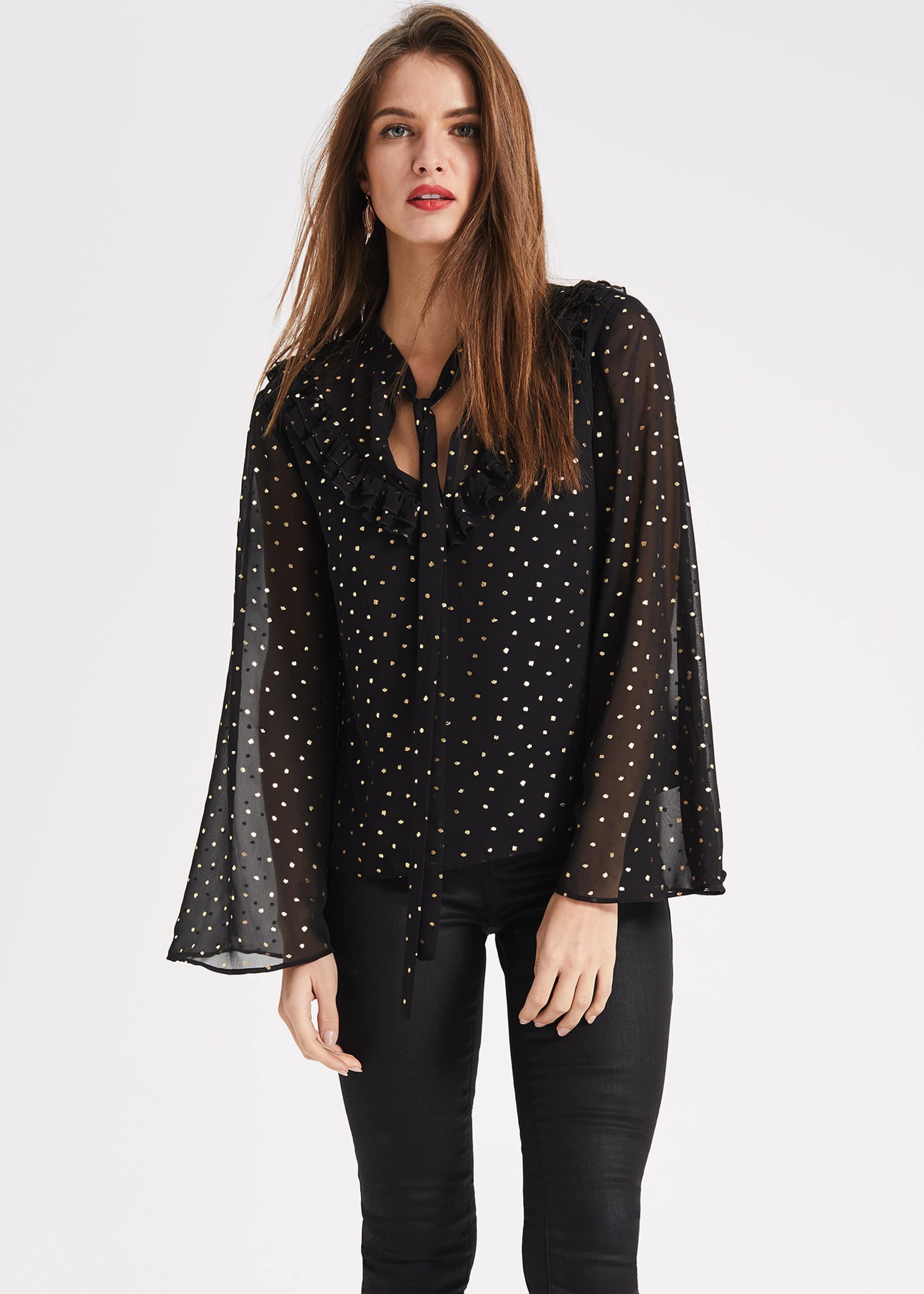 Pertunia Printed Blouse
