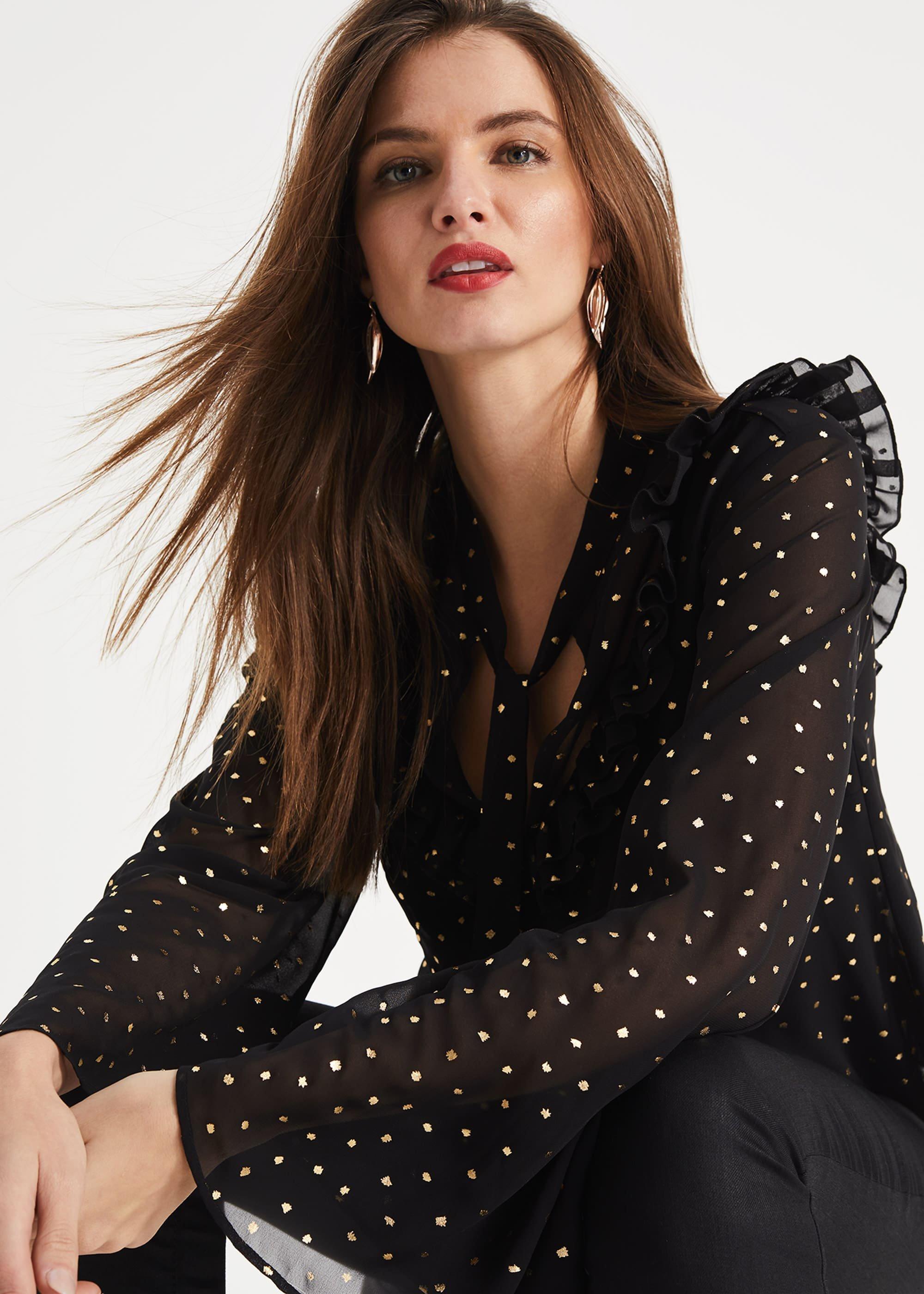 Pertunia Printed Blouse