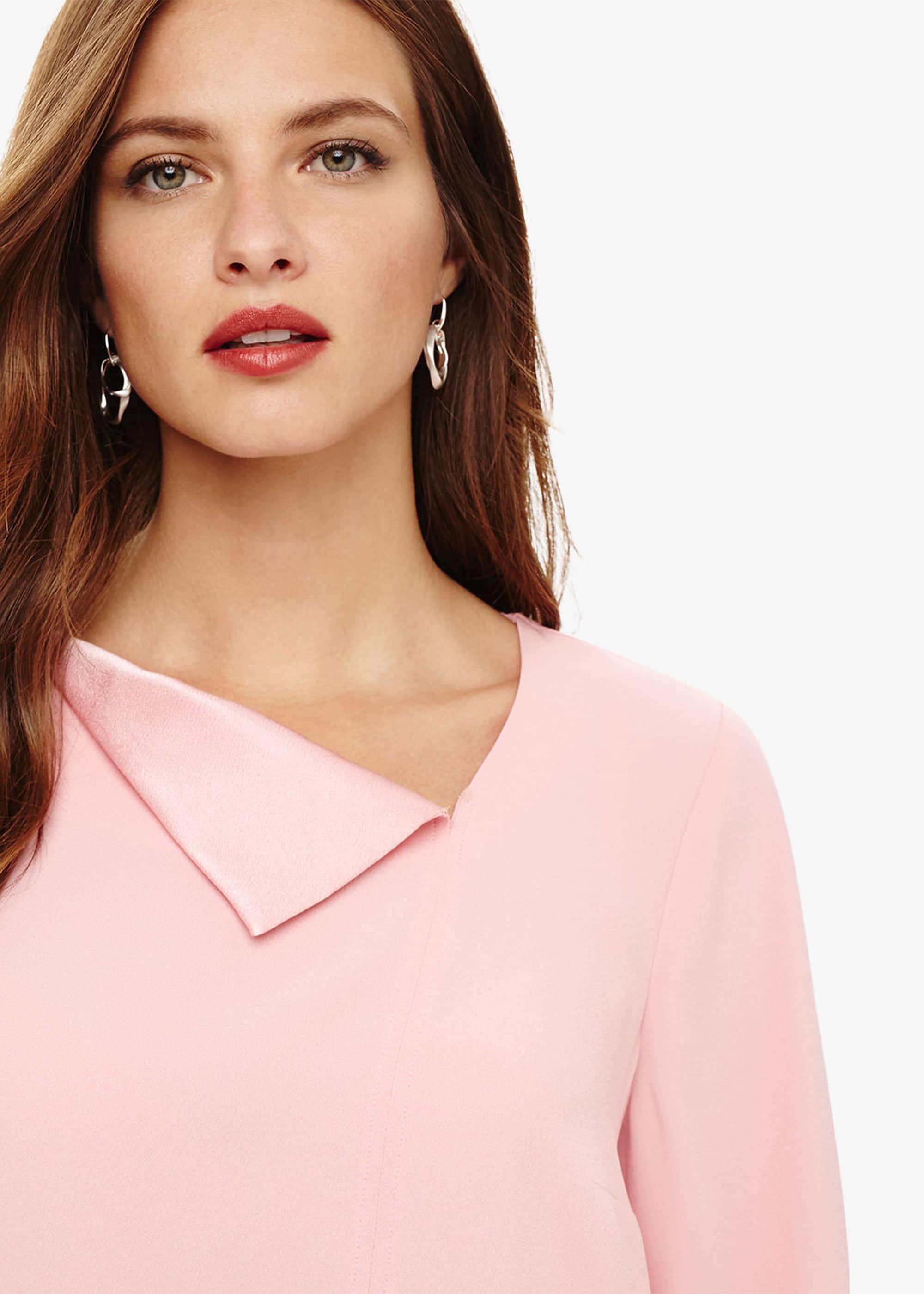 Mine Fold Neck Blouse