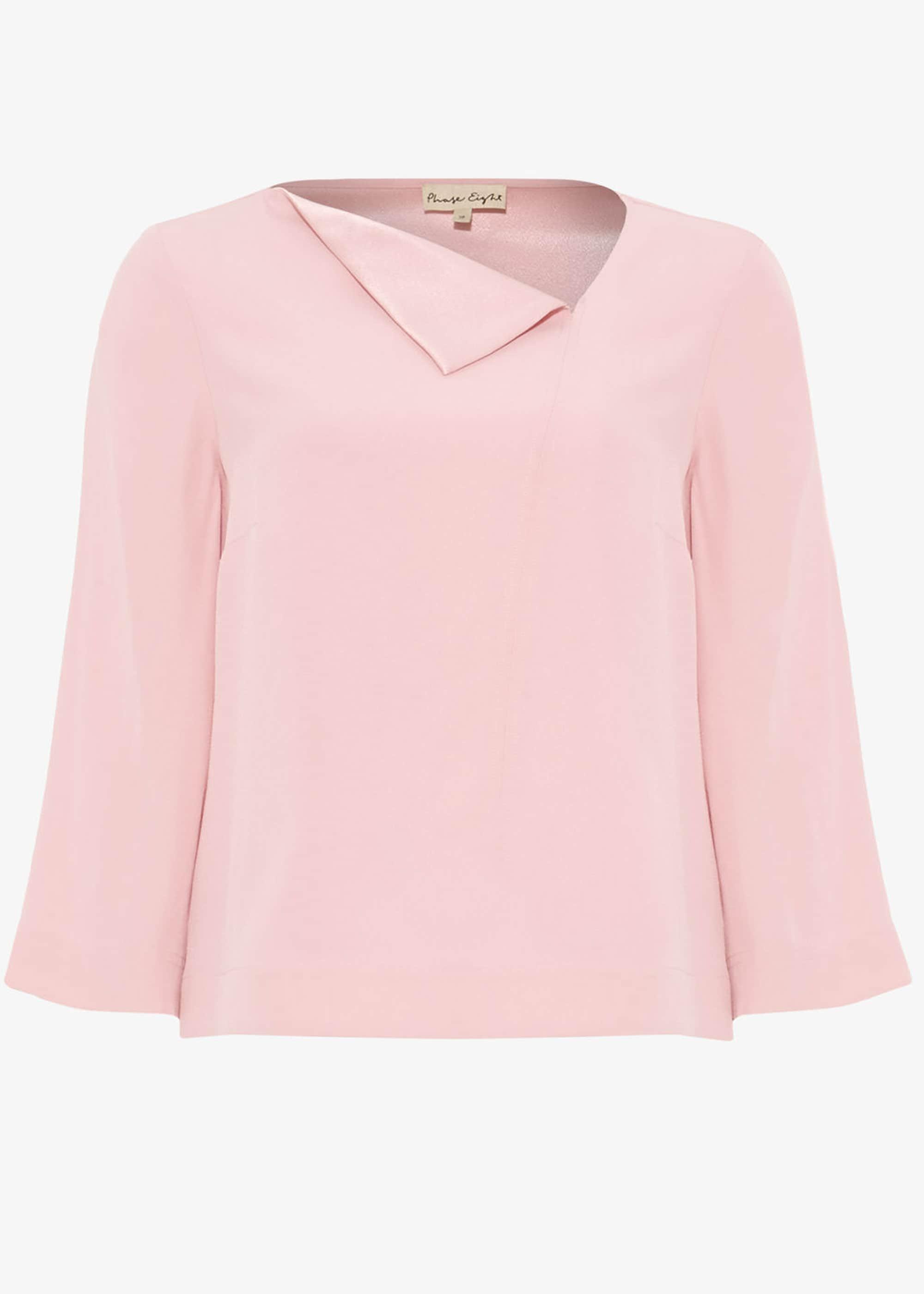 Mine Fold Neck Blouse