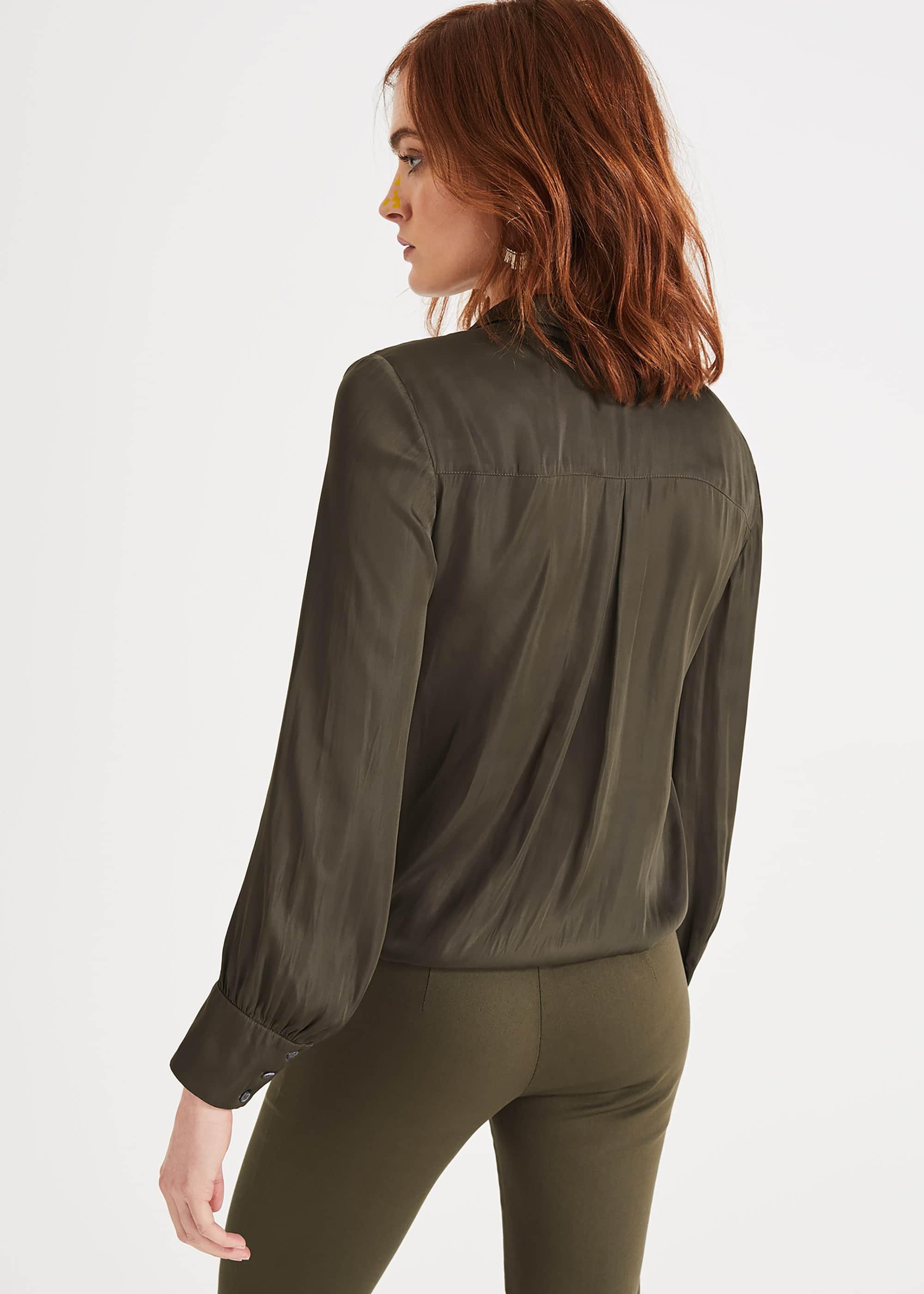 Tatiana Satin Shirt