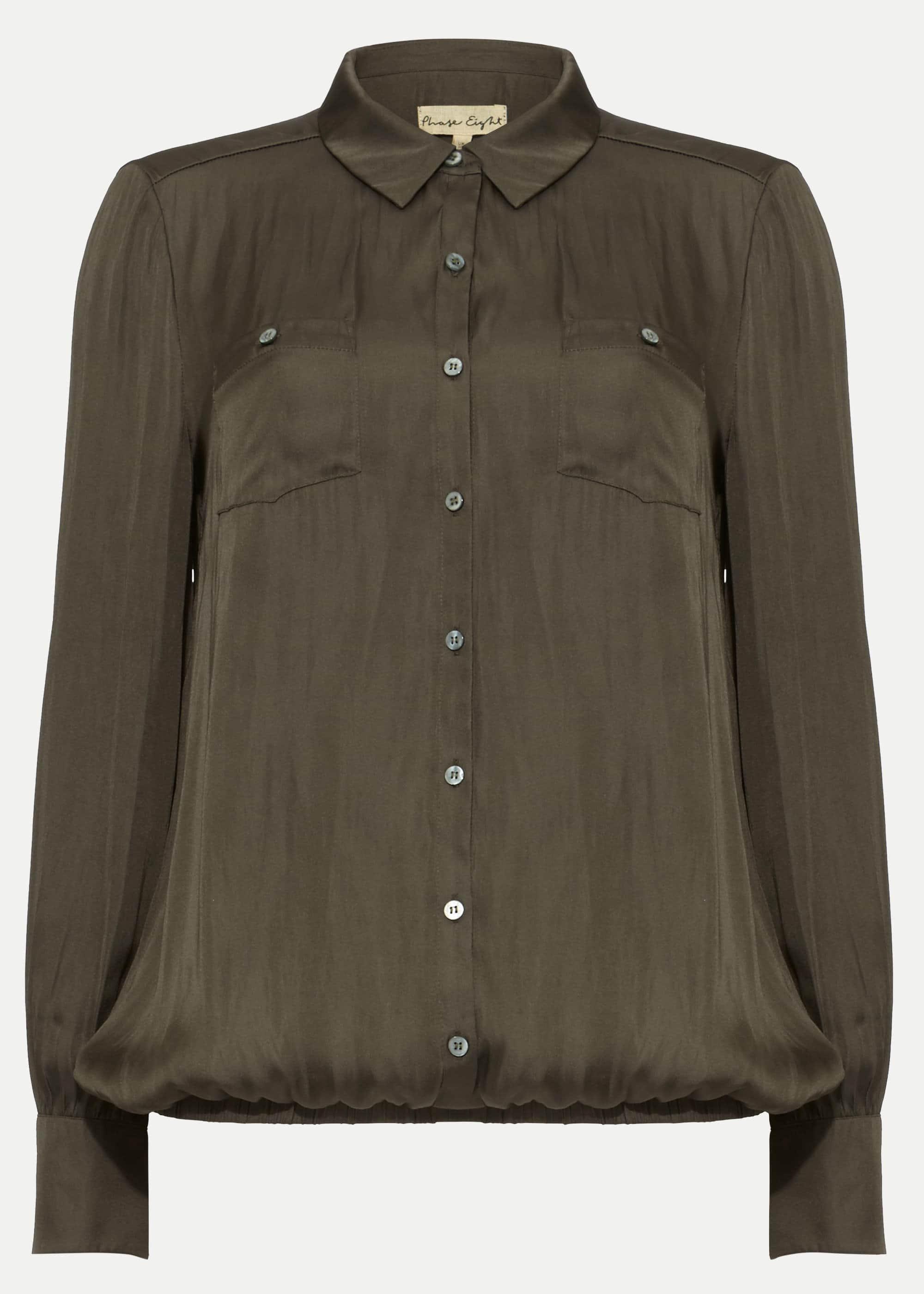 Tatiana Satin Shirt