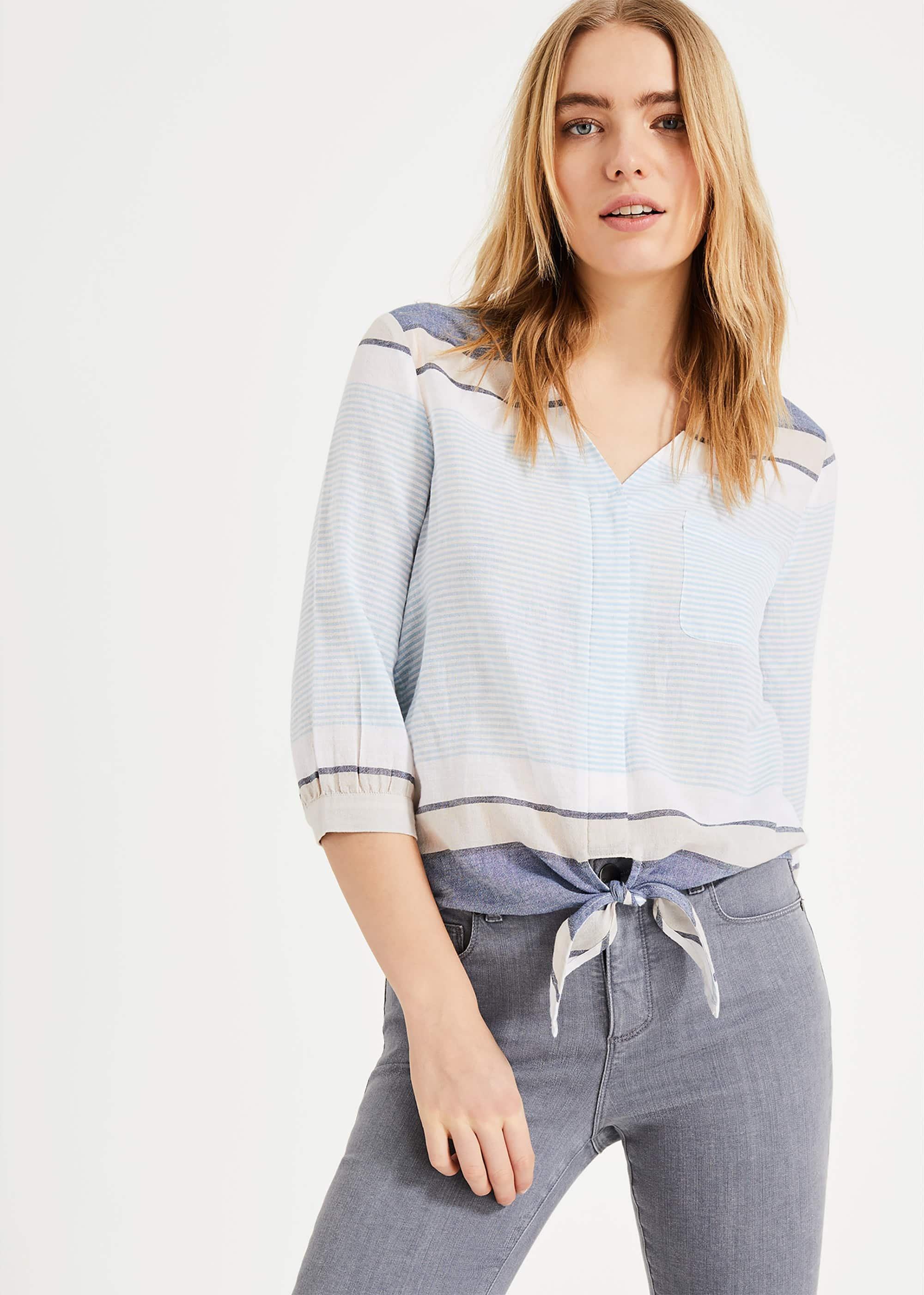 Isidora Stripe Blouse