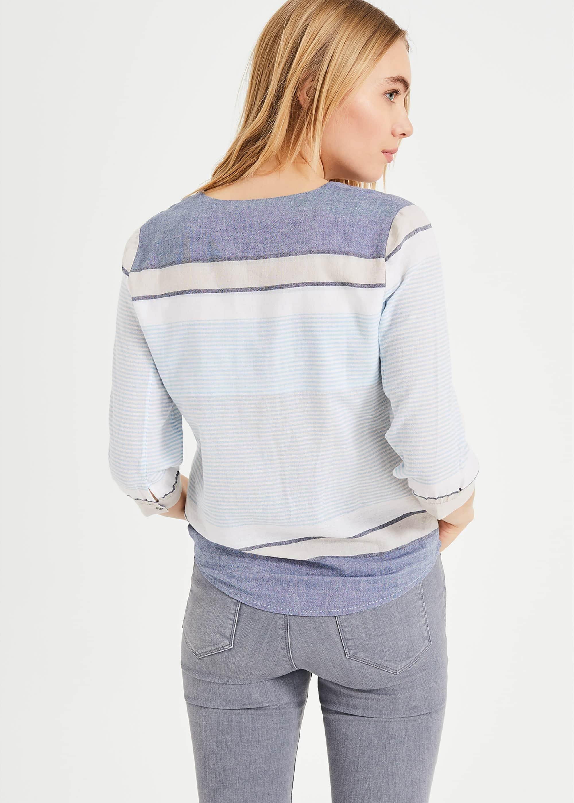 Isidora Stripe Blouse