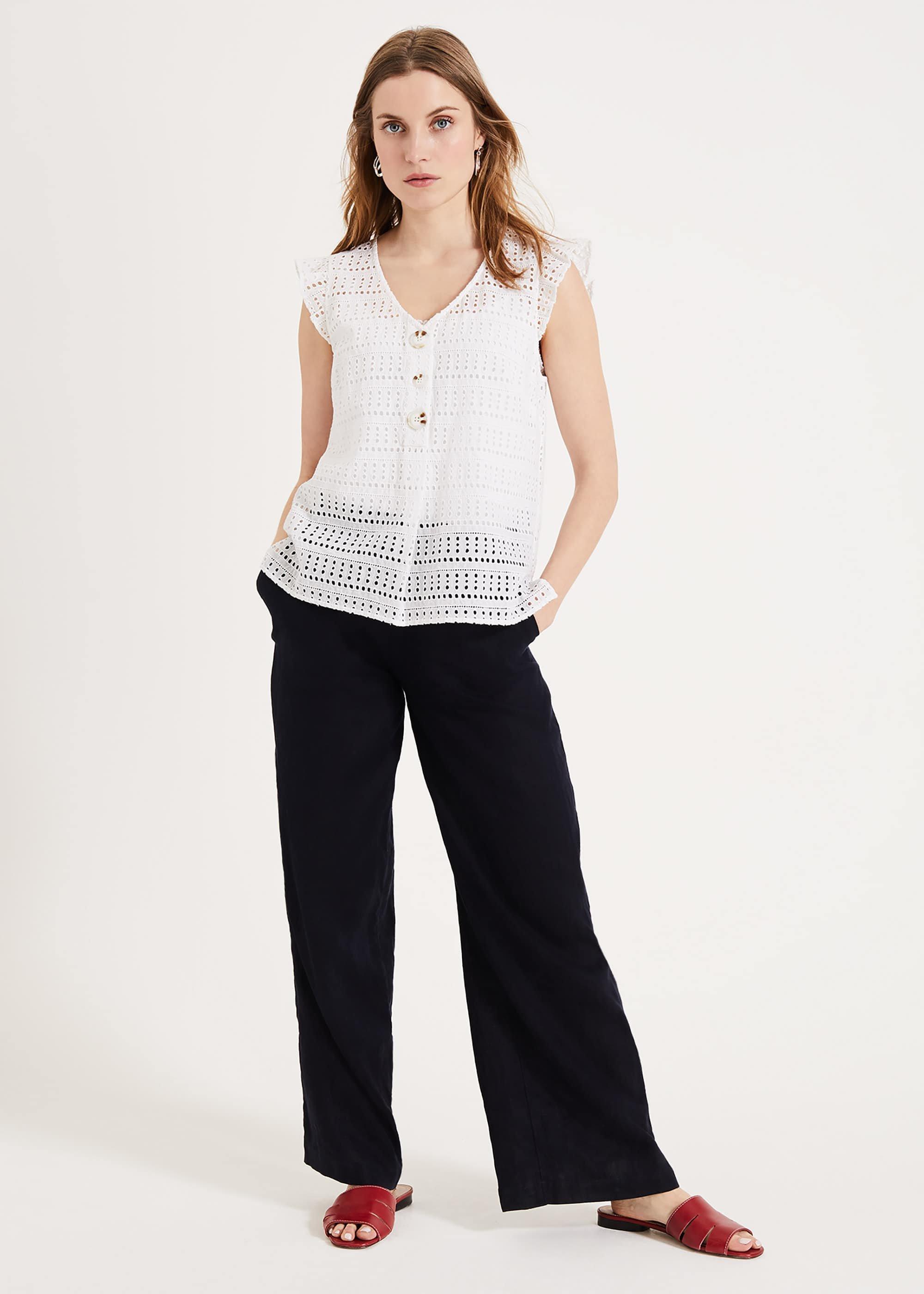 Myer Cutwork Blouse