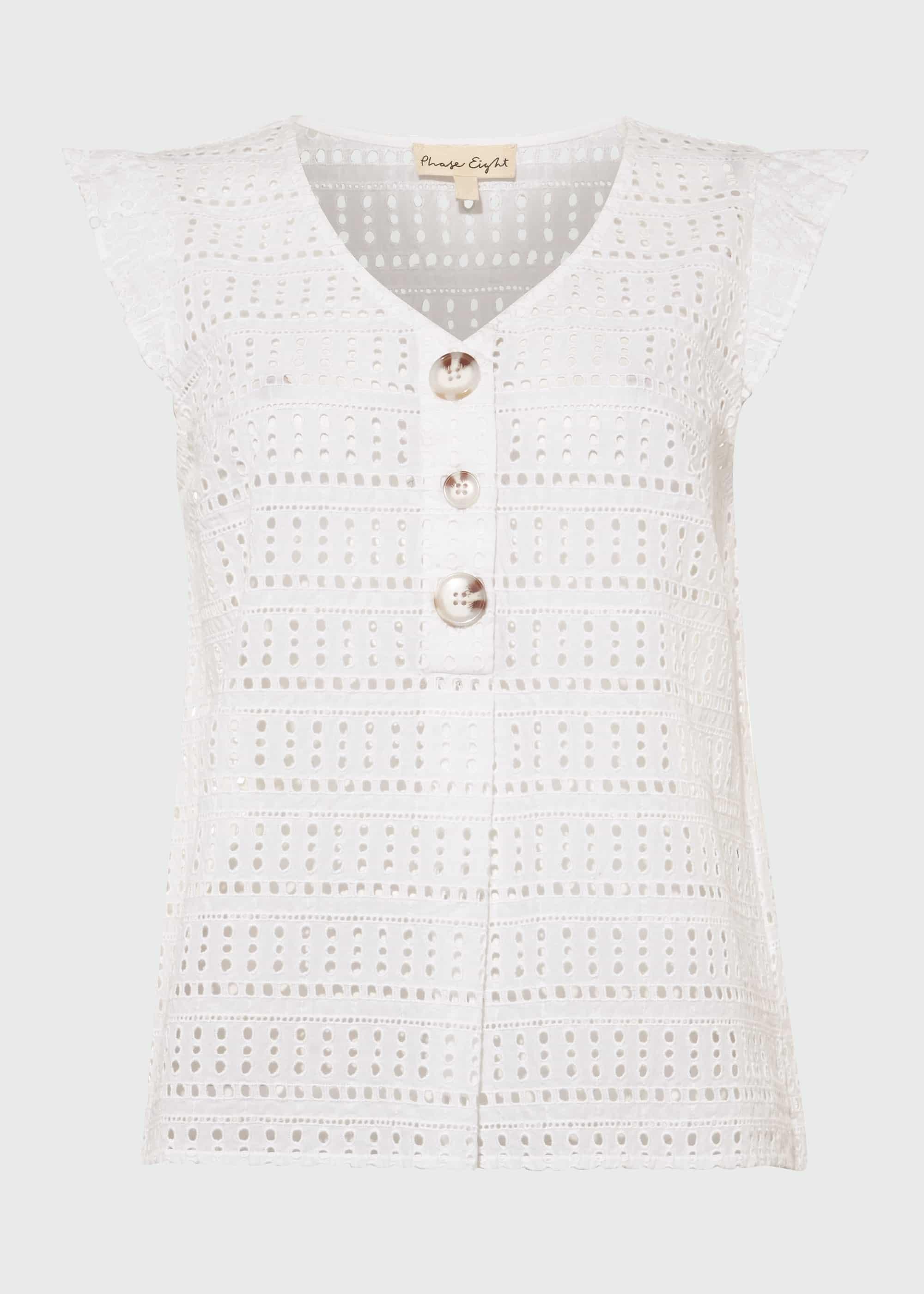 Myer Cutwork Blouse