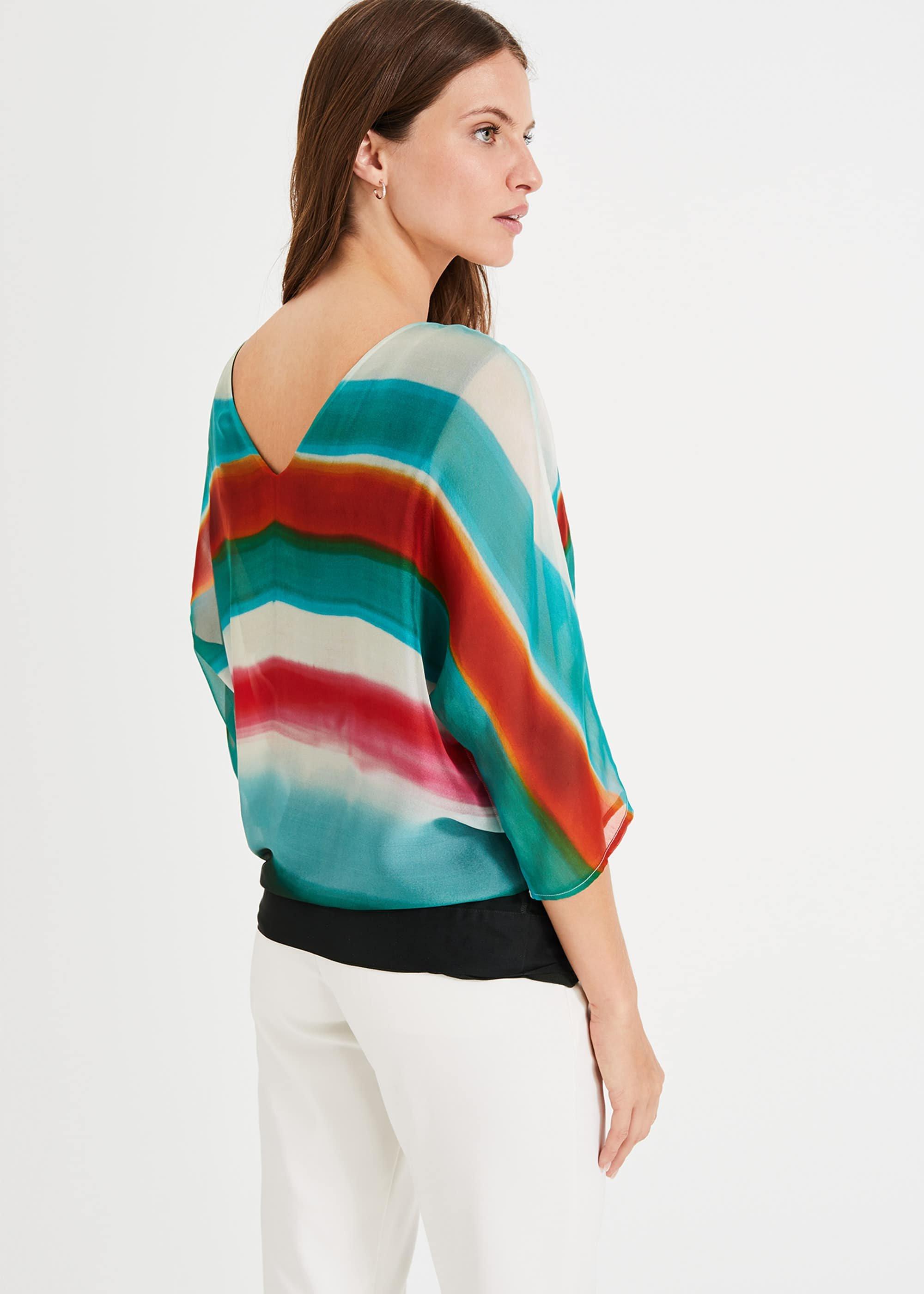 Ayca Tie Silk Blouse