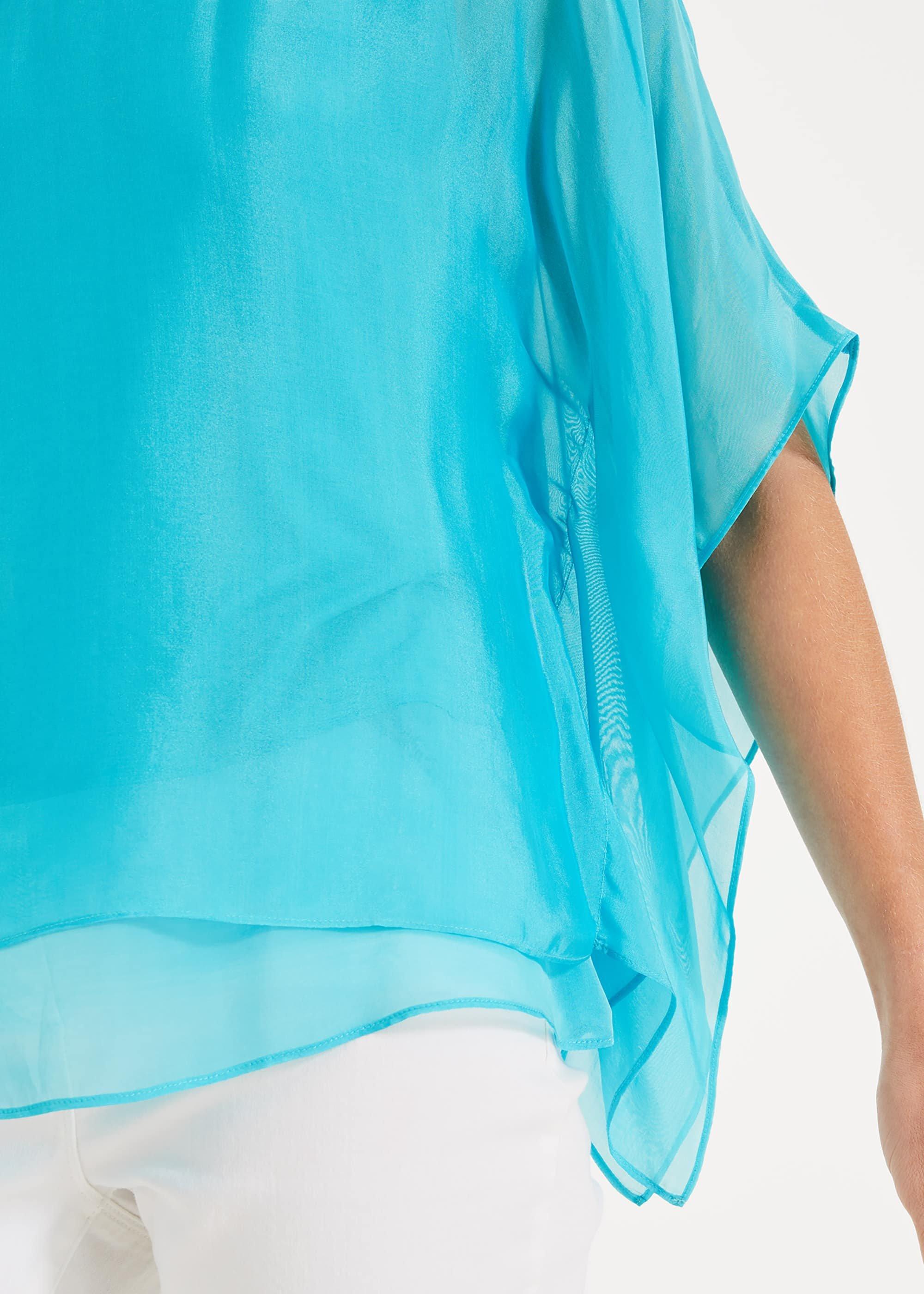 Belle-Rose Silk Blouse