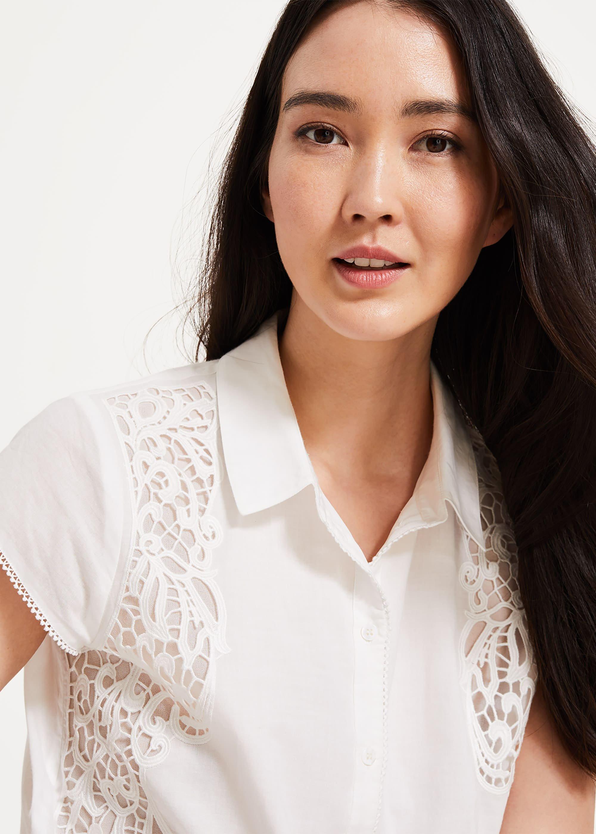 Cordie Cutwork Blouse