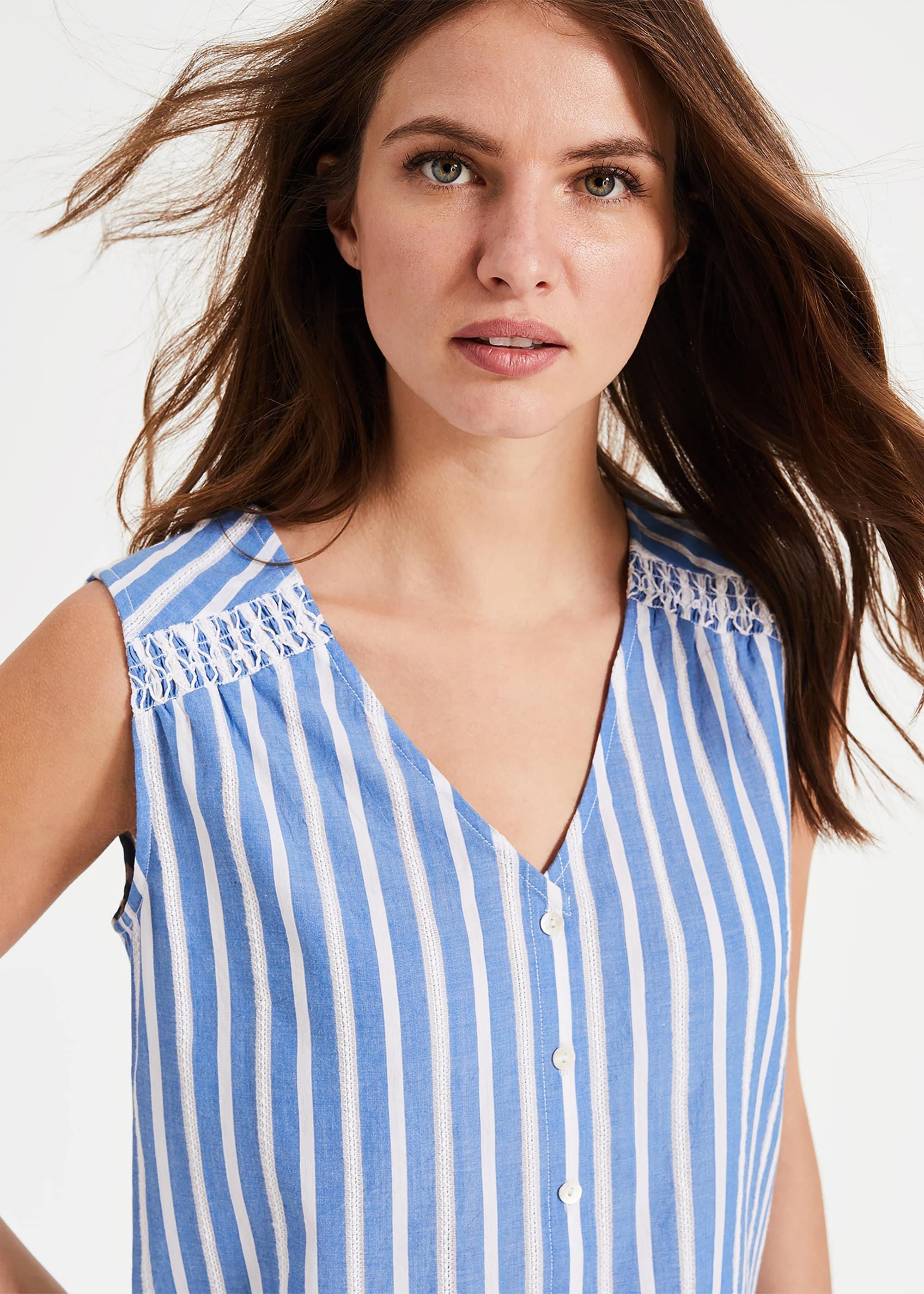 Philomena Stripe Blouse