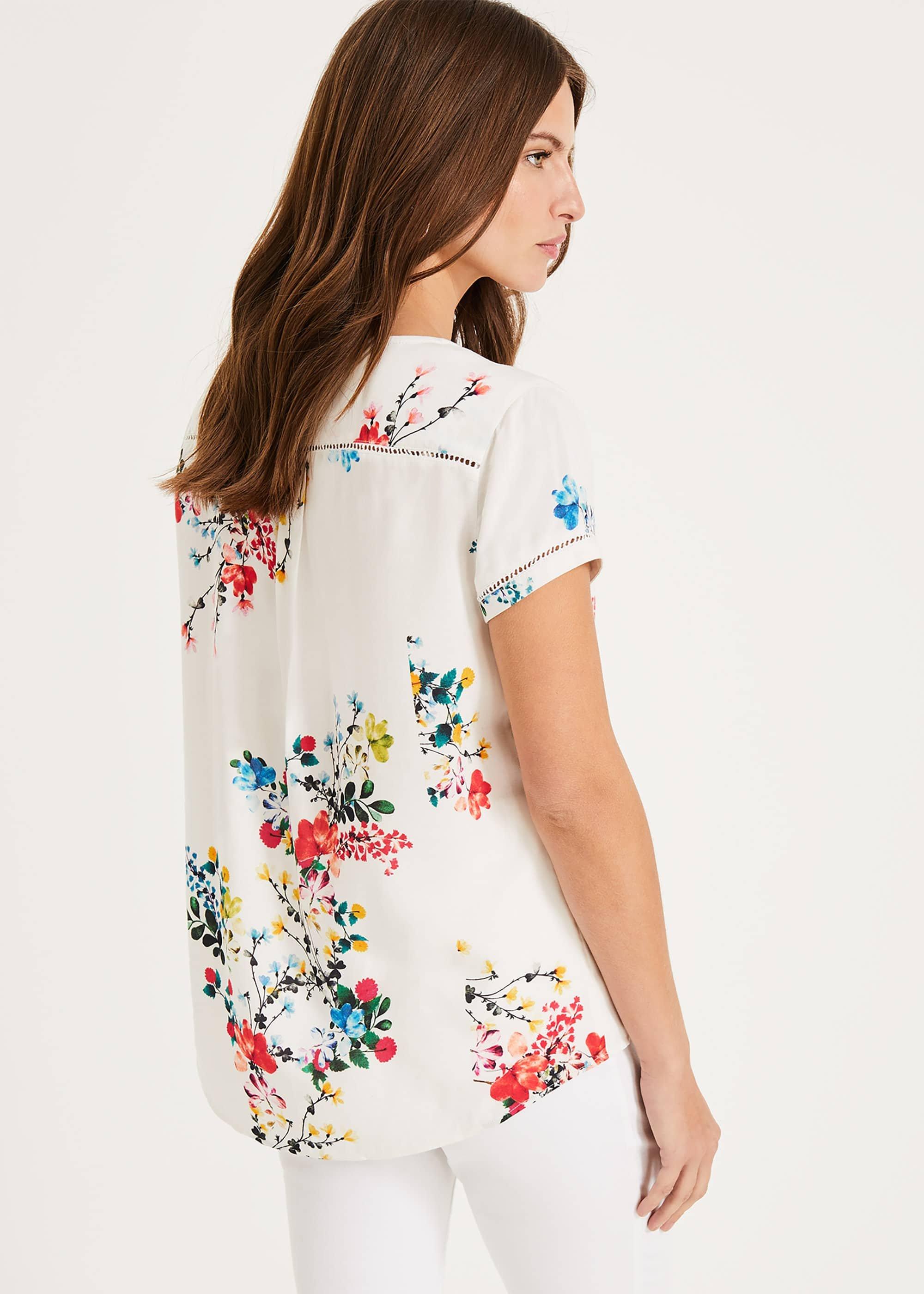 Avery Print Blouse