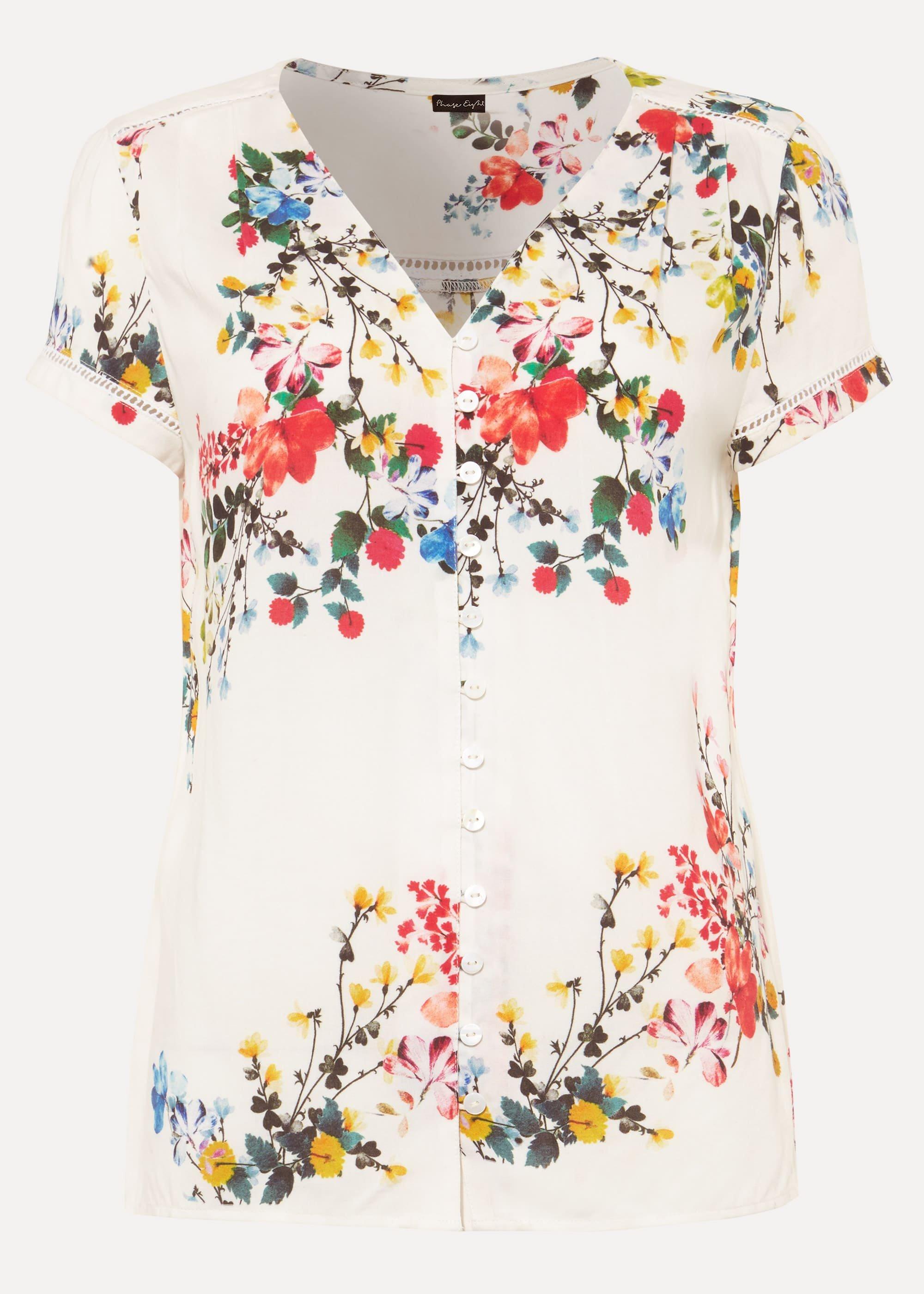 Avery Print Blouse