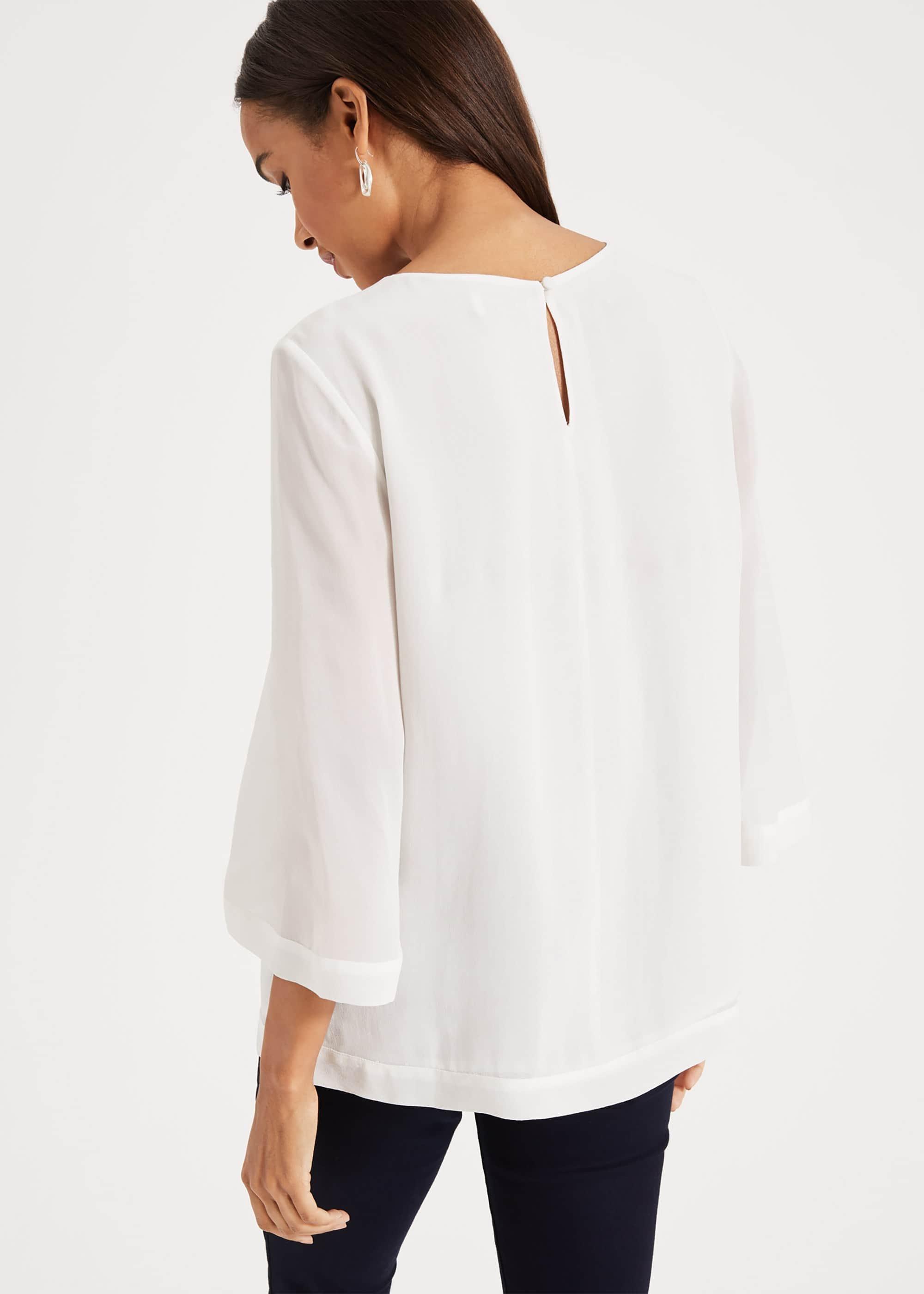 Odette Feather Blouse