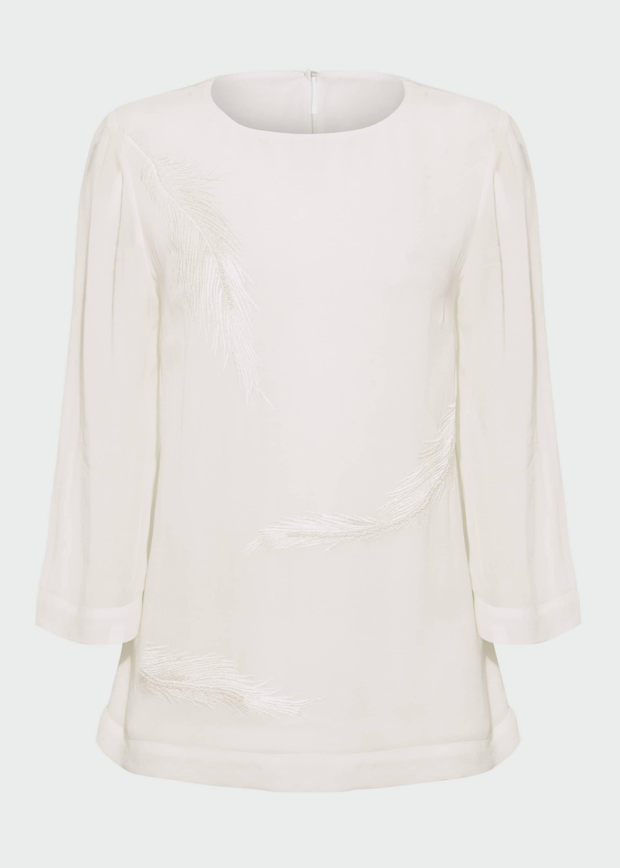 Odette Feather Blouse