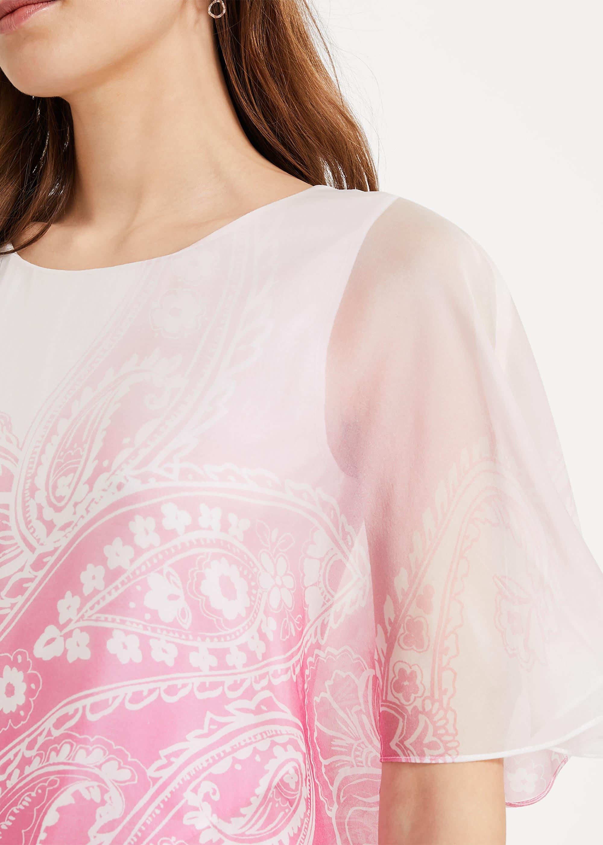 Paisley Silk Blouse