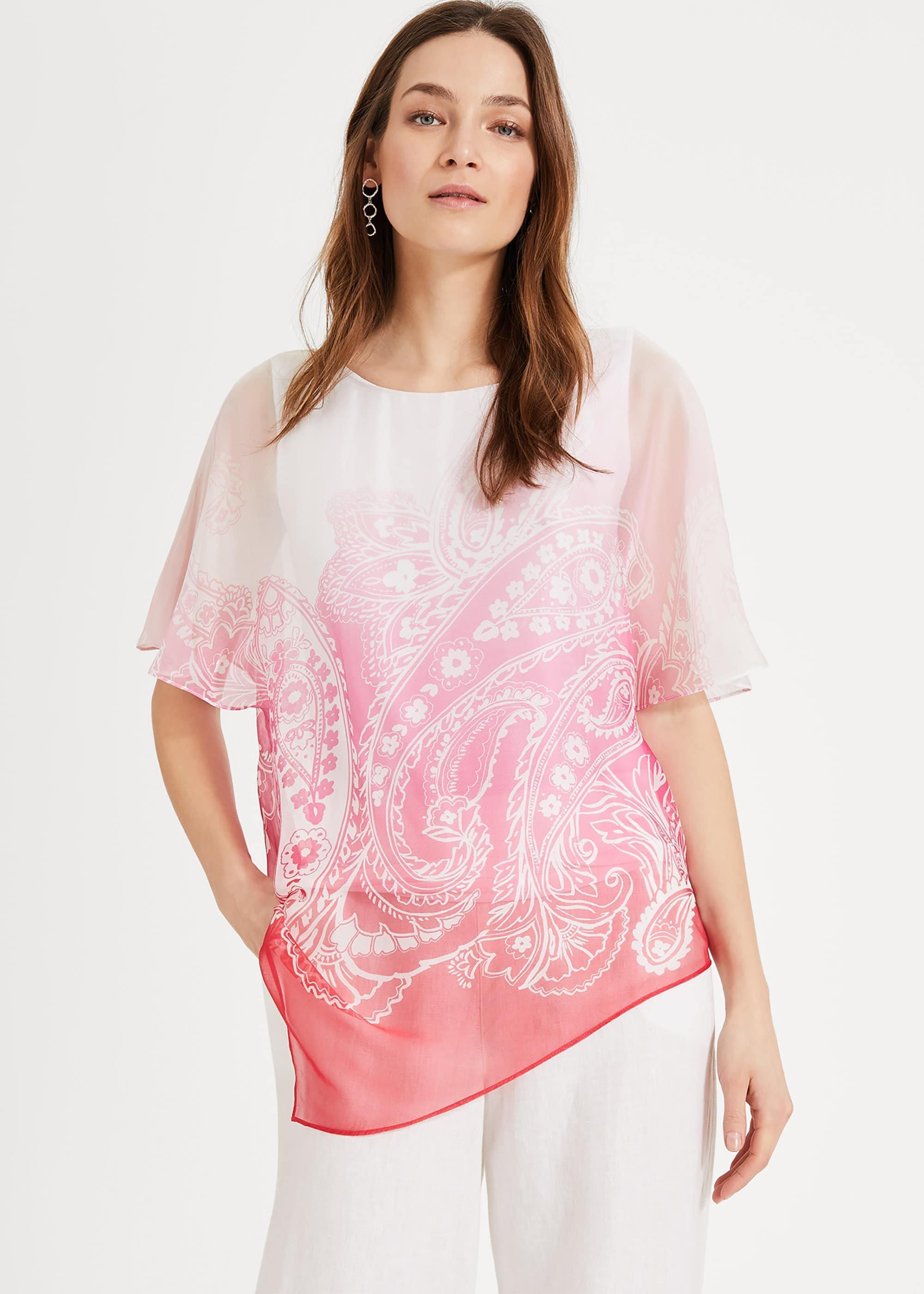 Paisley Silk Blouse