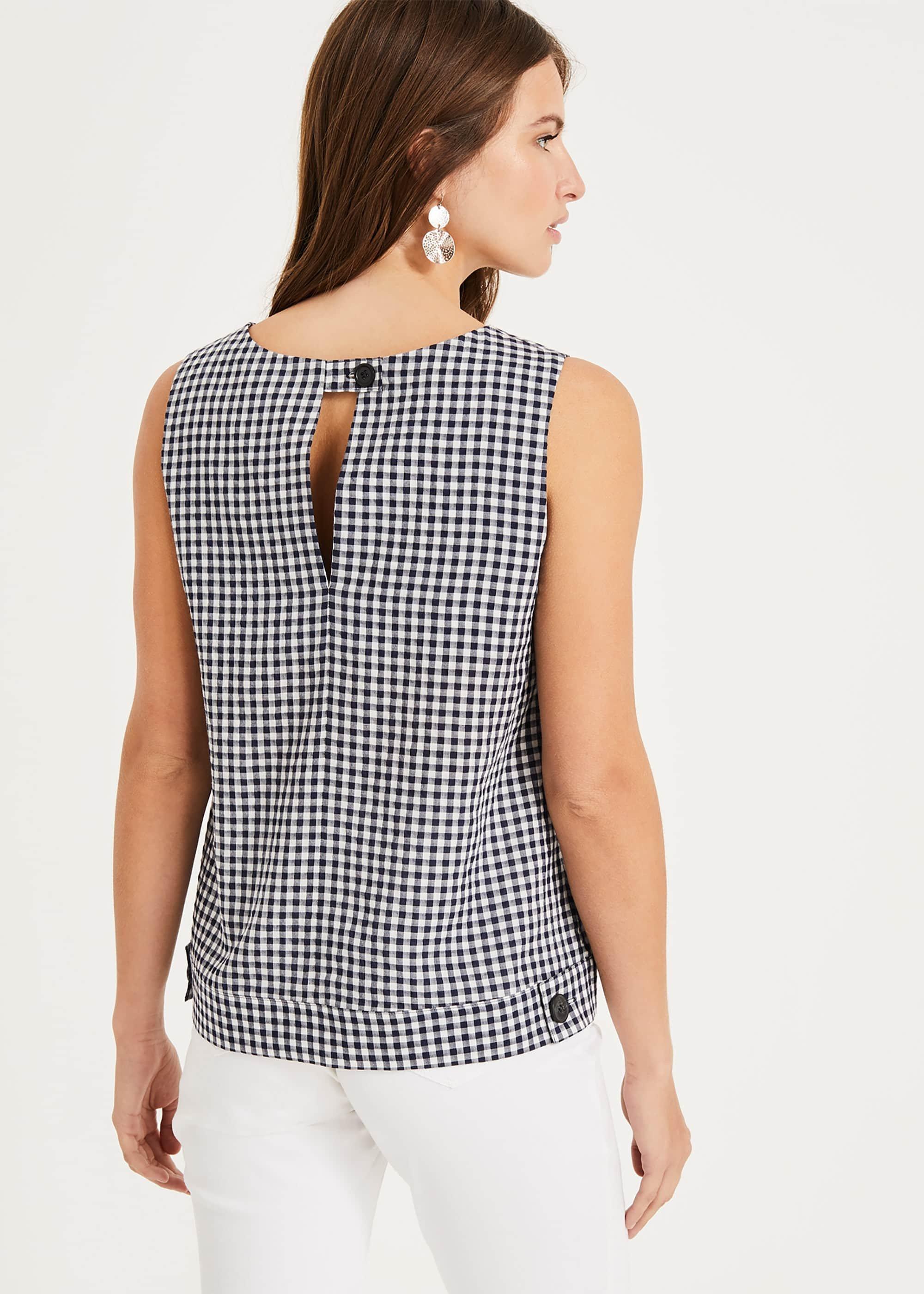 Lorna Gingham Blouse