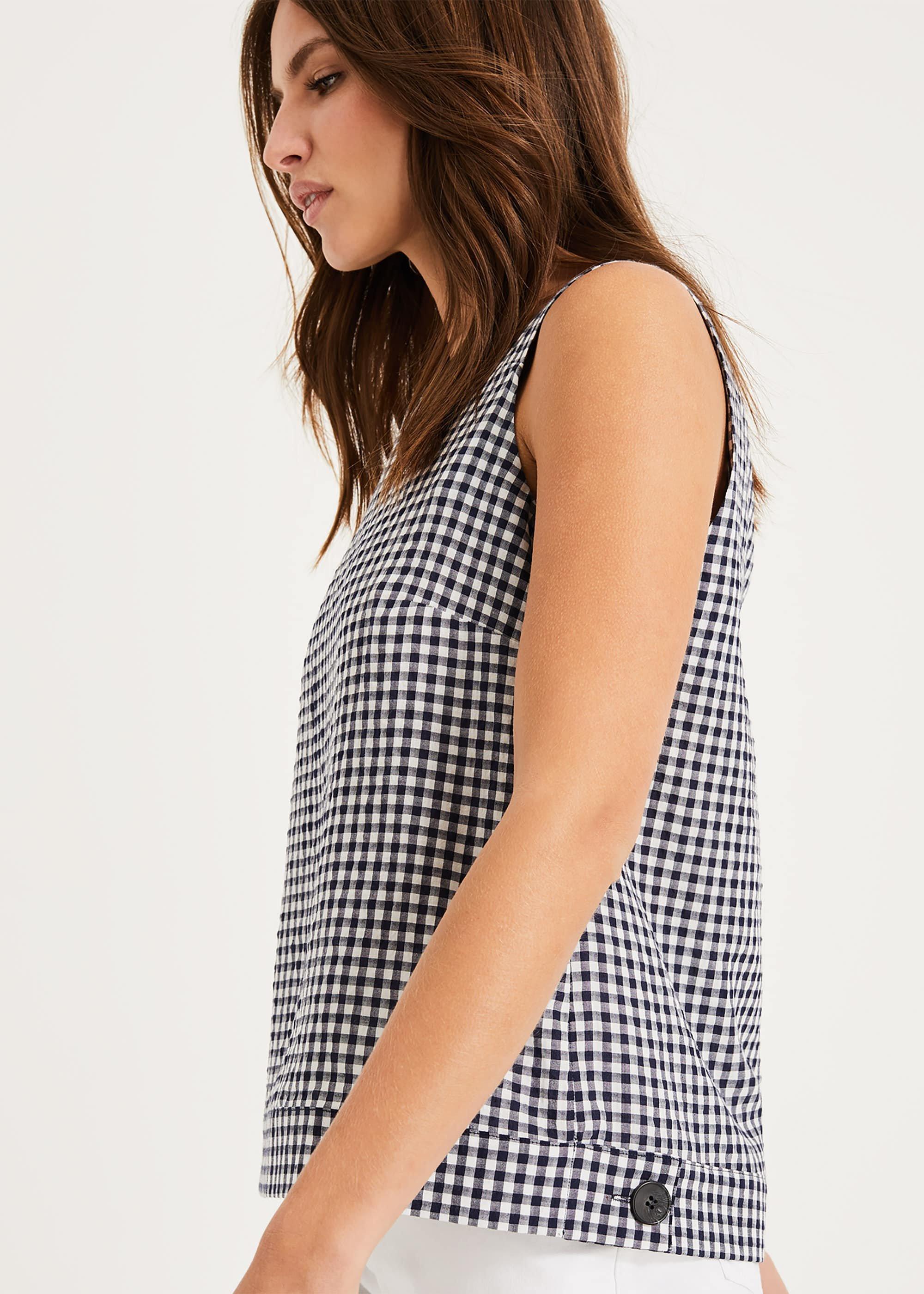 Lorna Gingham Blouse