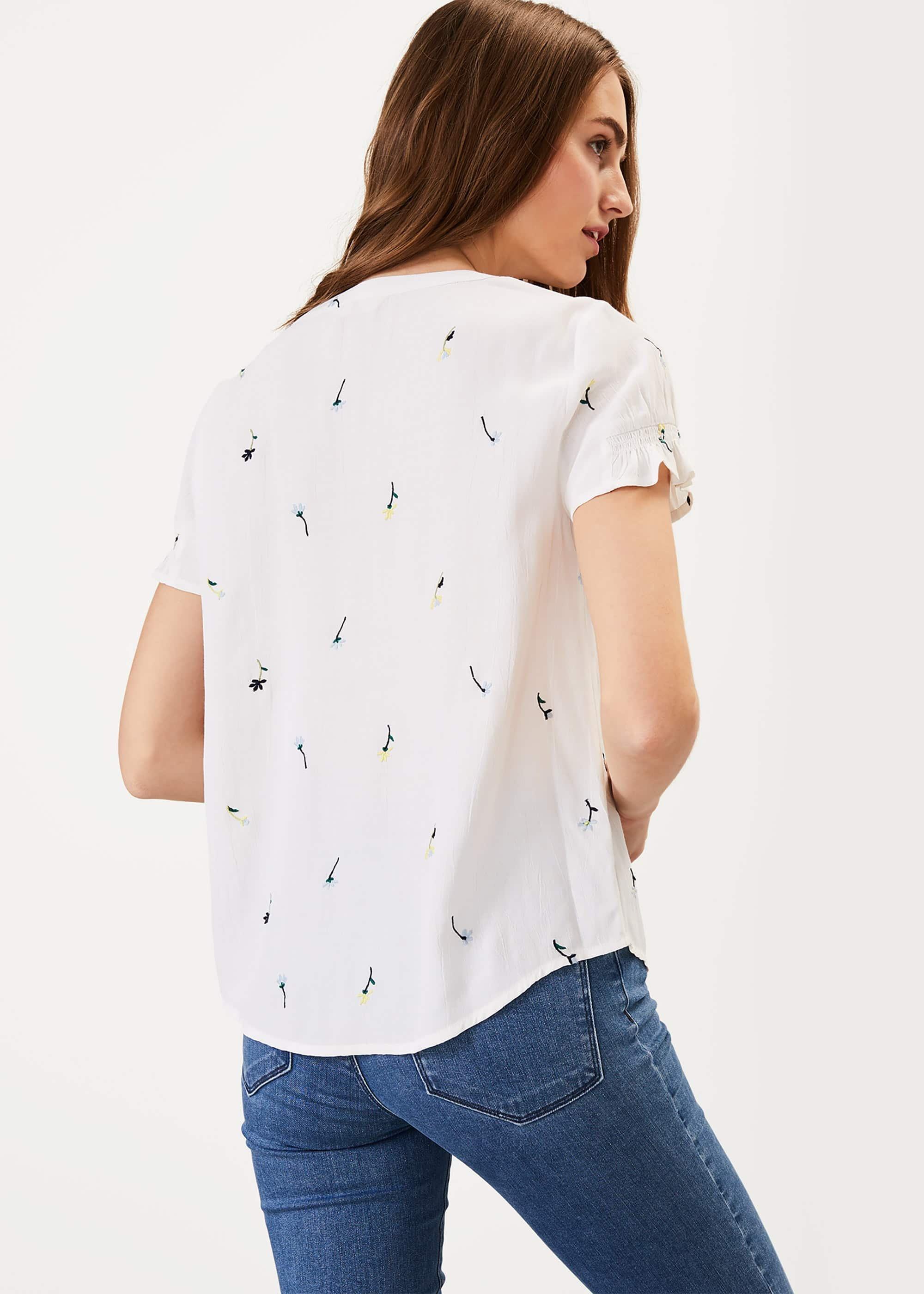 Flora Embroidered Blouse