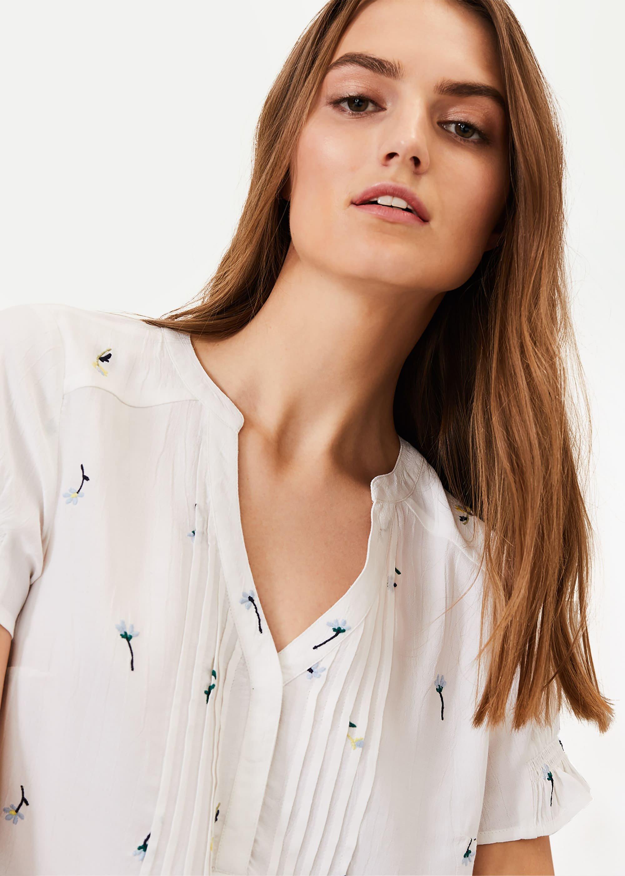 Flora Embroidered Blouse