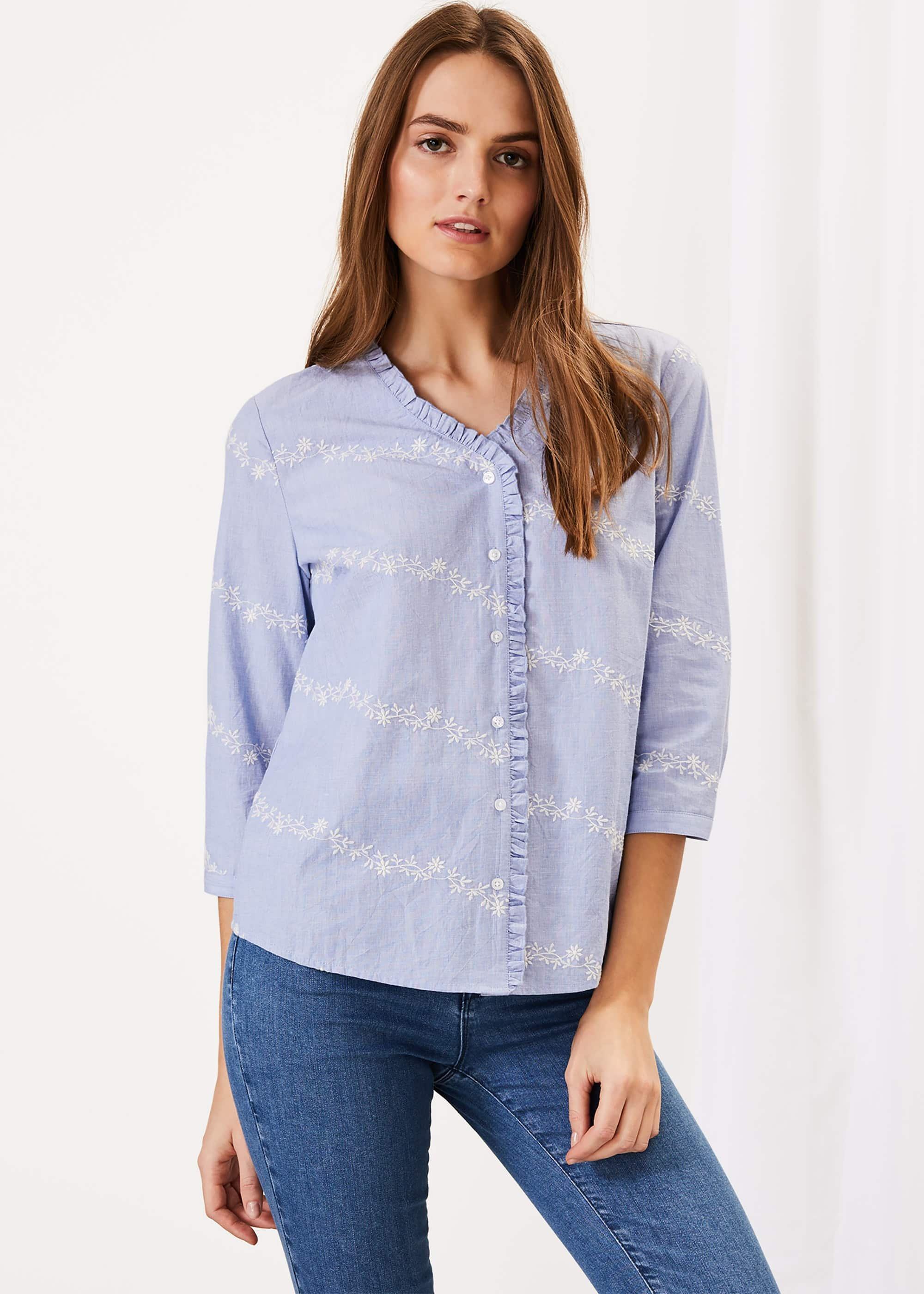 Daisy Embroidered Shirt