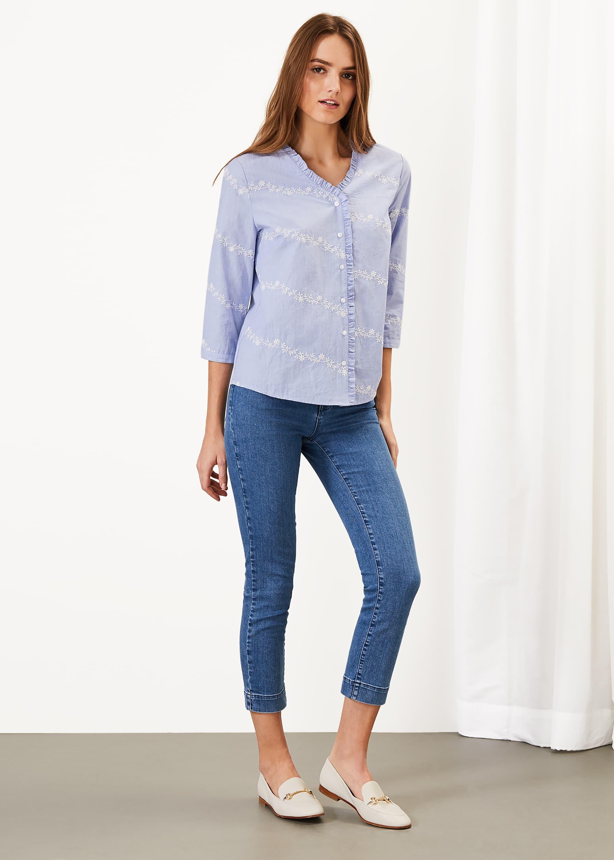Daisy Embroidered Shirt