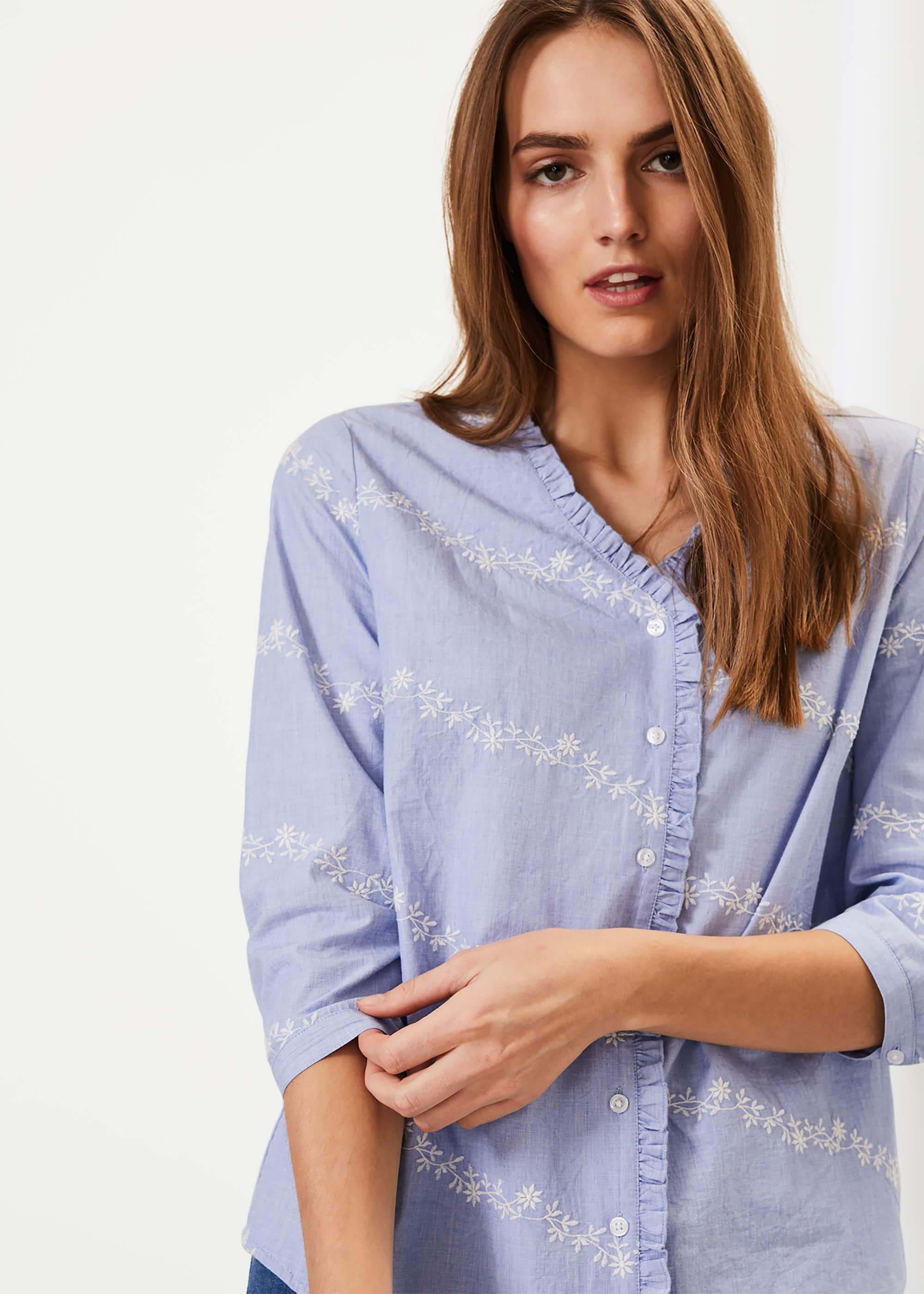 Daisy Embroidered Shirt