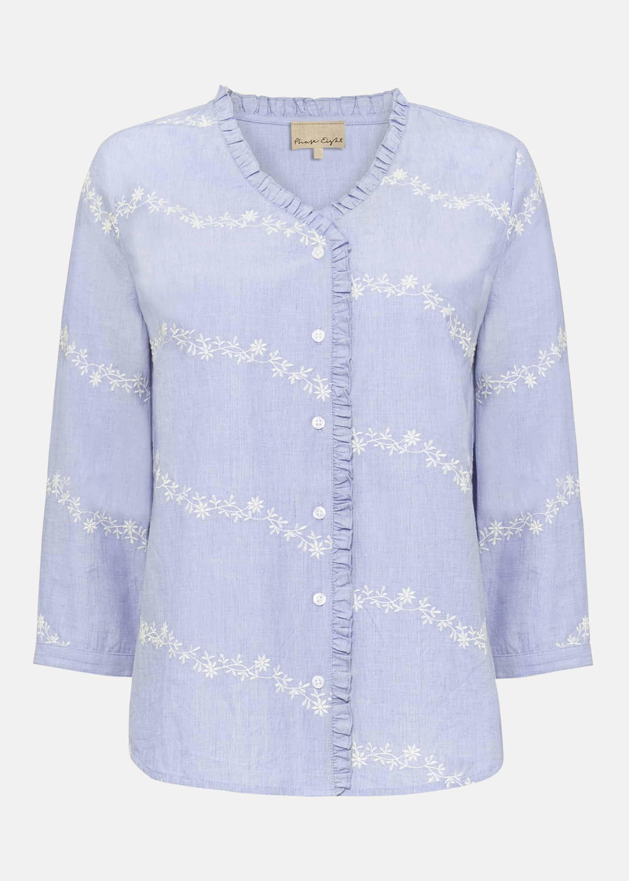 Daisy Embroidered Shirt