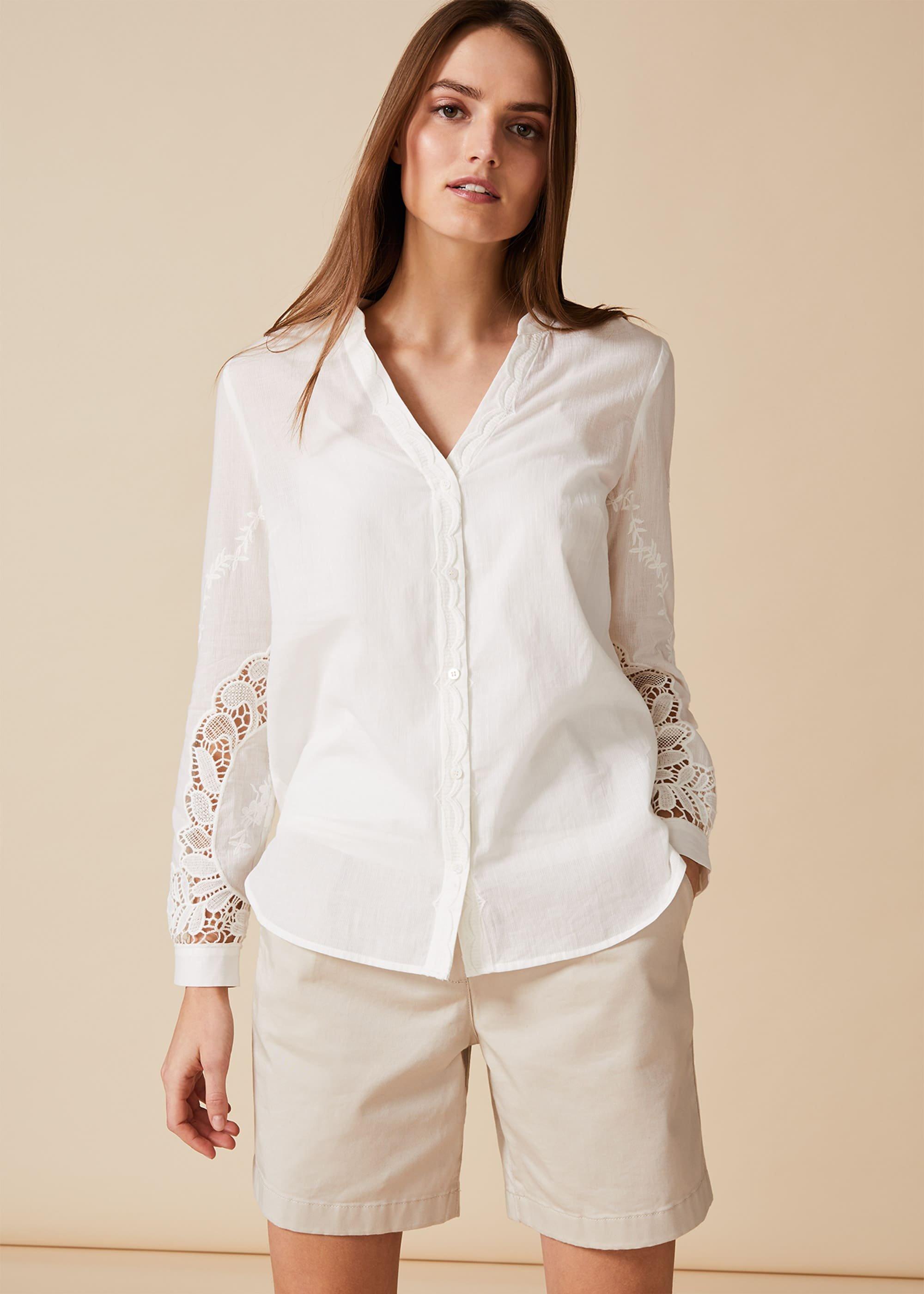 Tina Broidery Shirt
