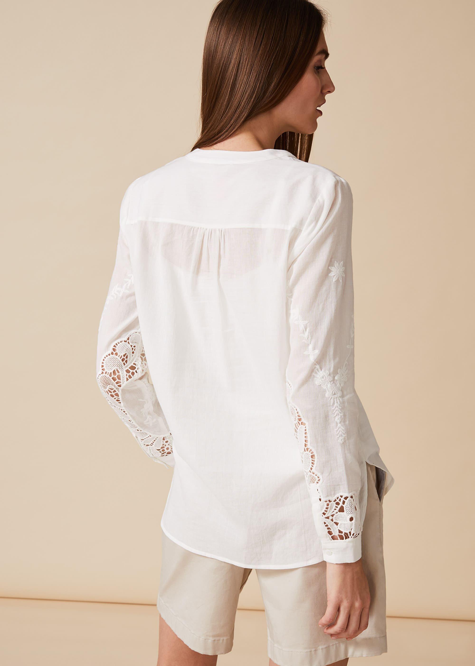 Tina Broidery Shirt