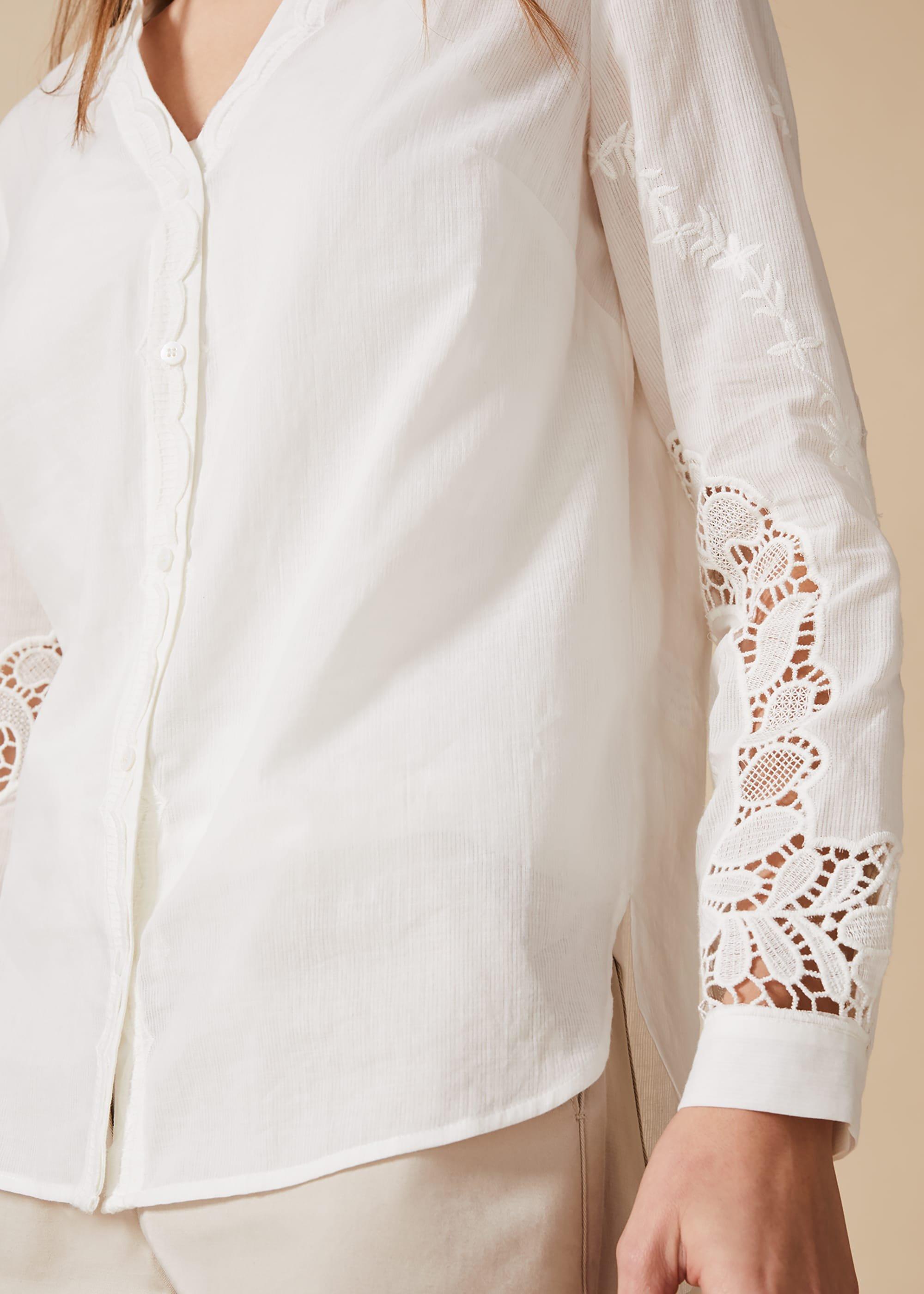 Tina Broidery Shirt