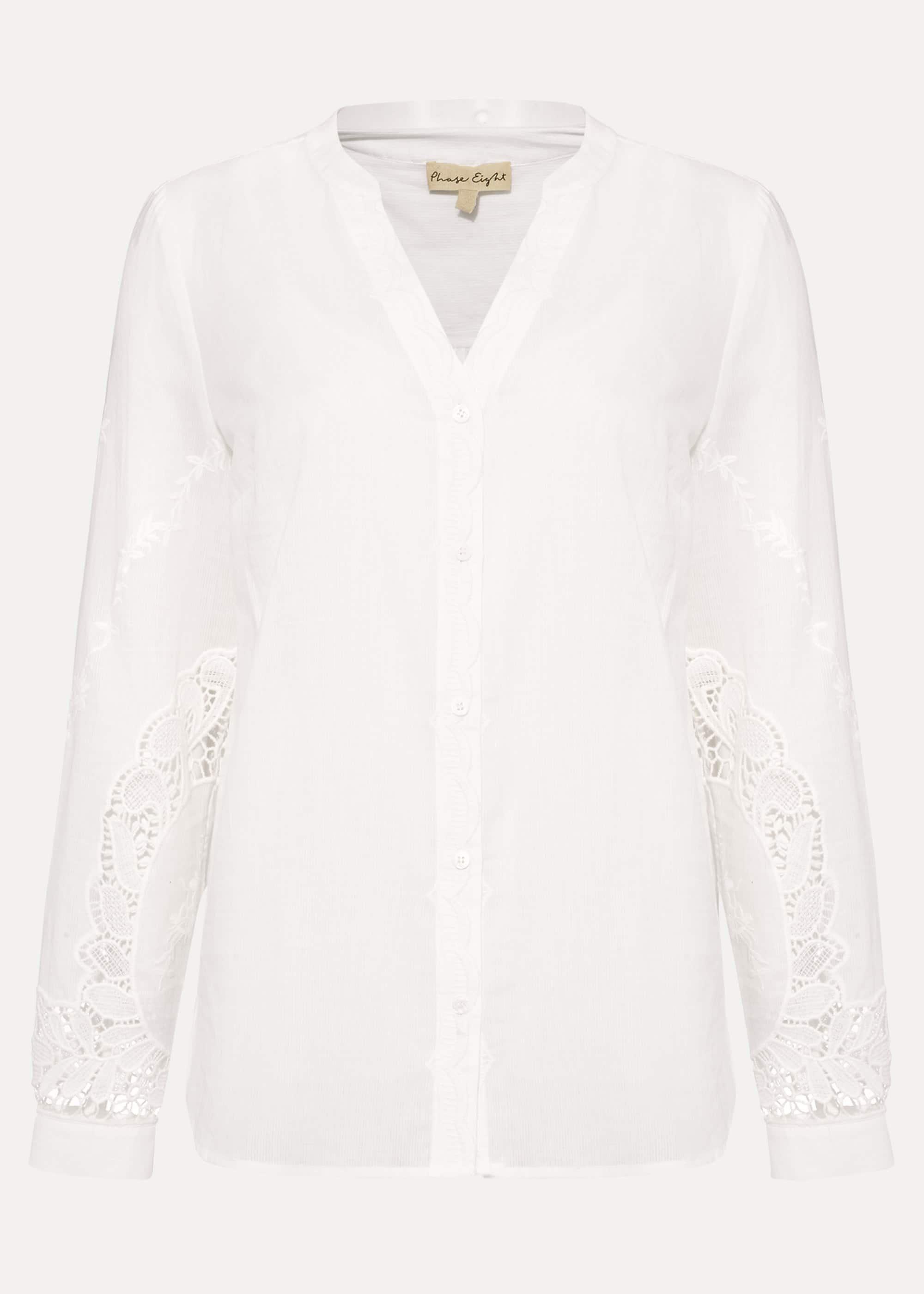 Tina Broidery Shirt