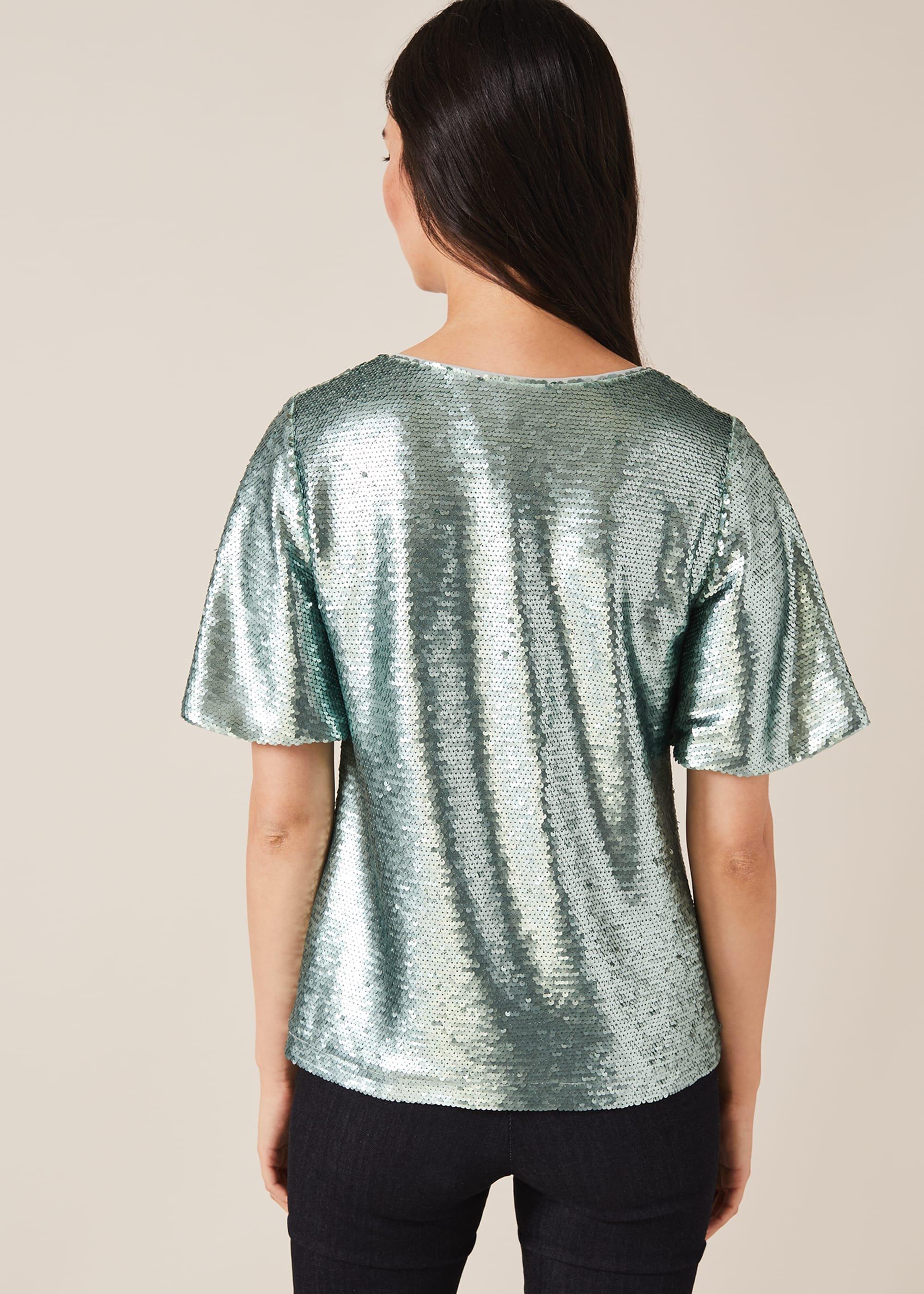Adara Sequin Blouse