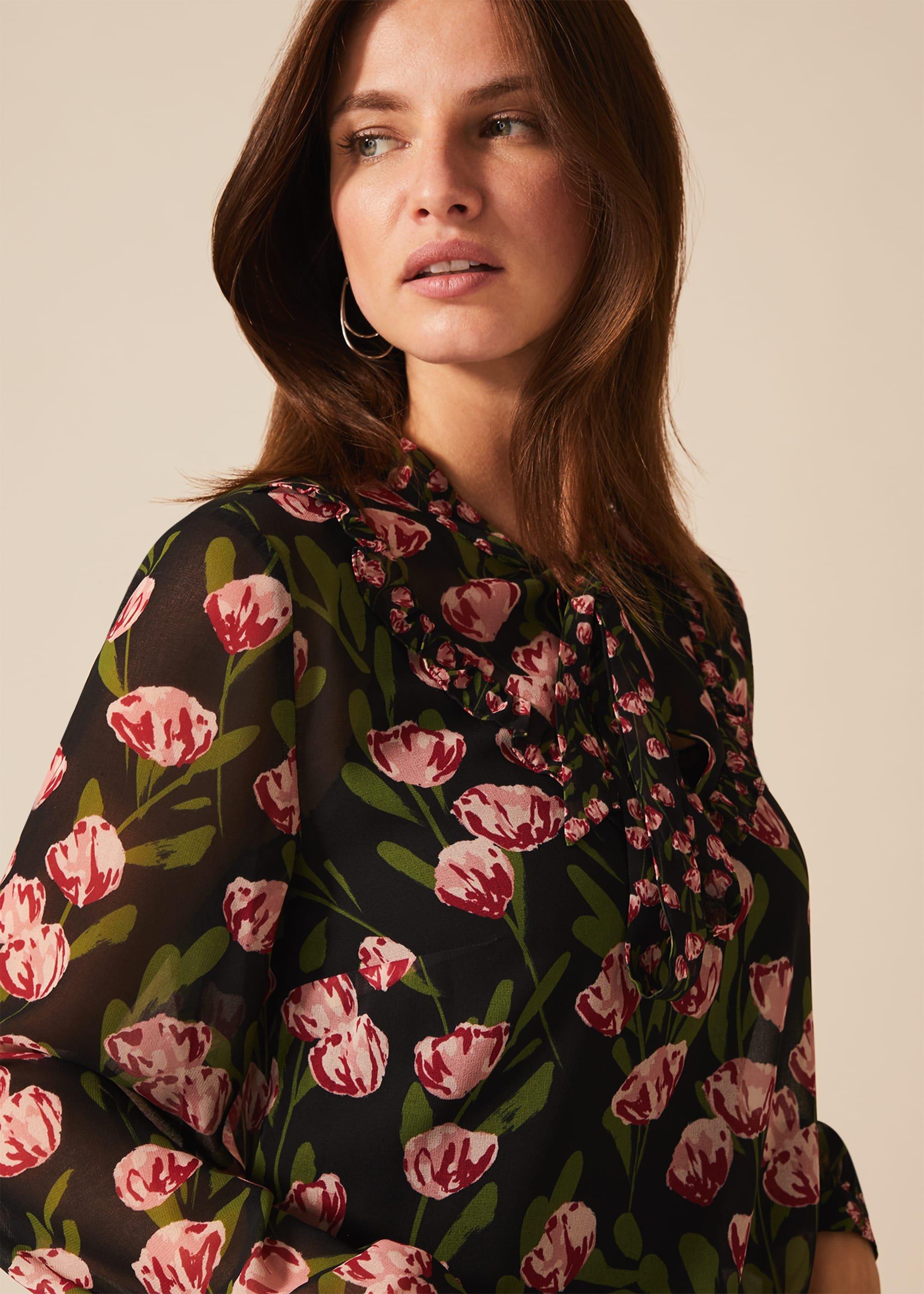 Valentina Printed Blouse