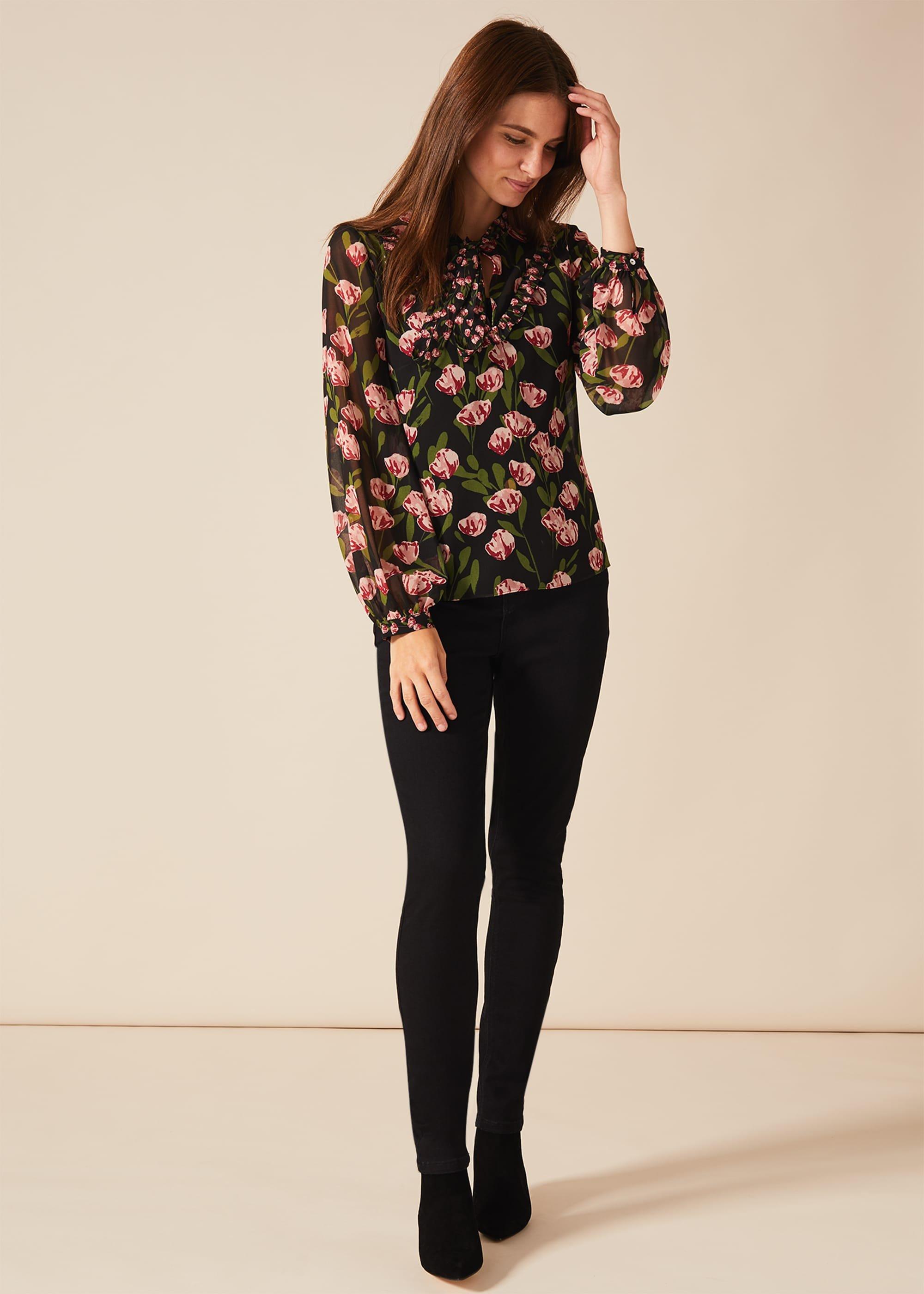 Valentina Printed Blouse