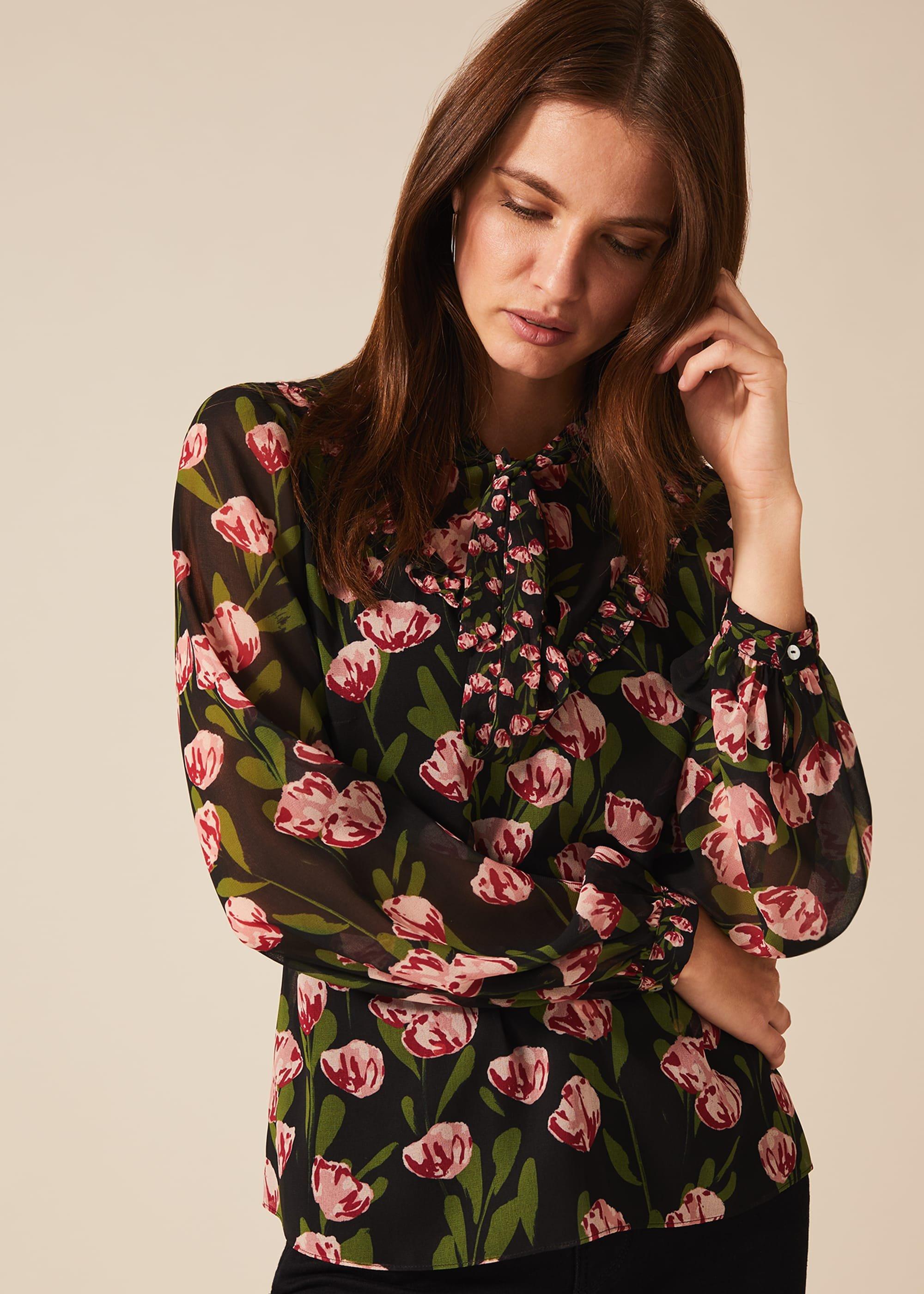 Valentina Printed Blouse