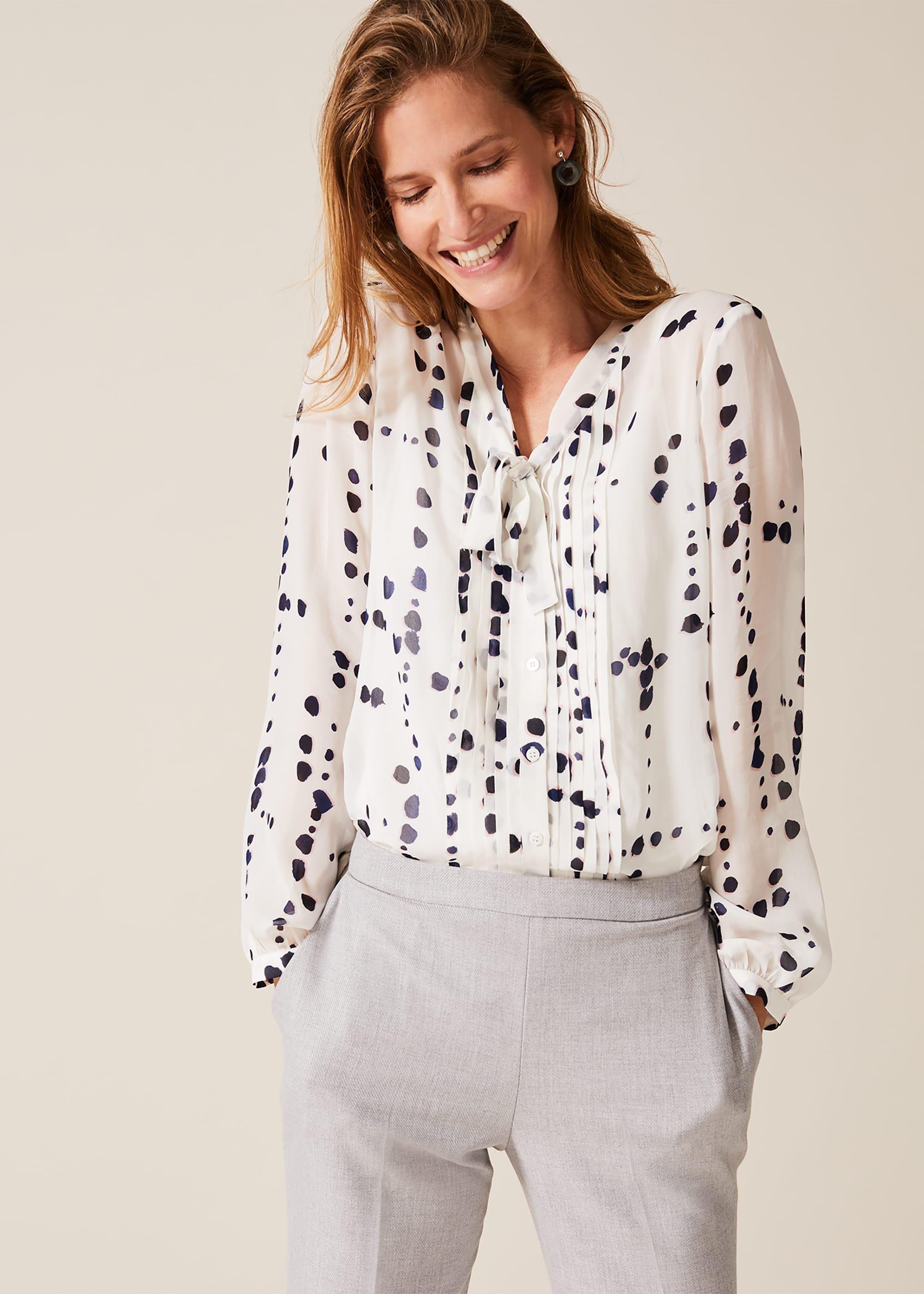 Bailey Spot Blouse